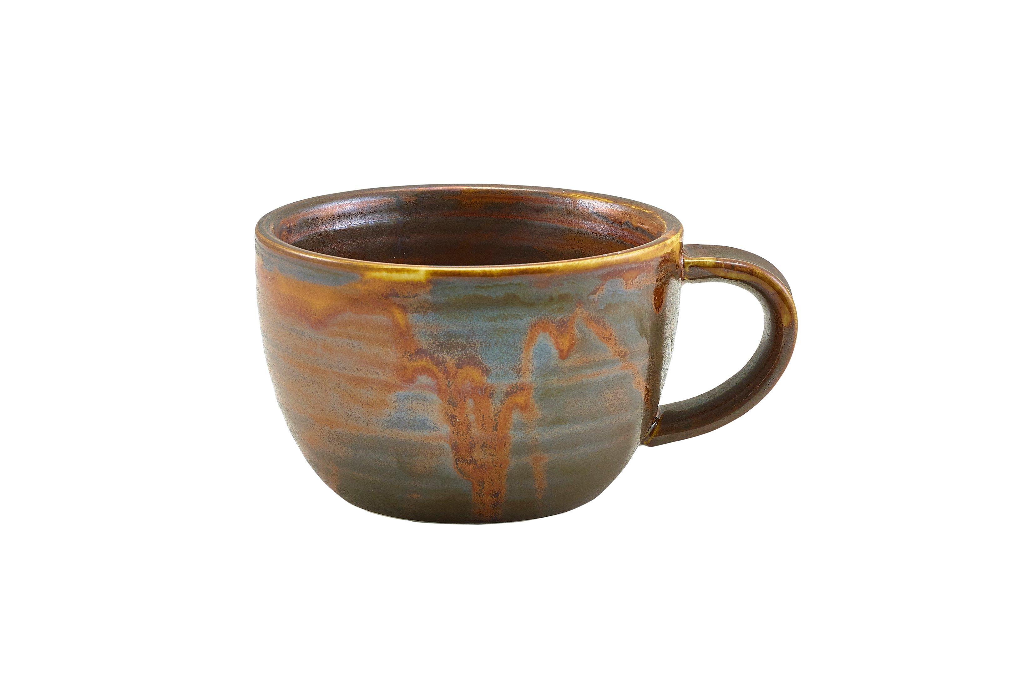 Terra Porcelain Rustic Copper Coffee Cup 22cl