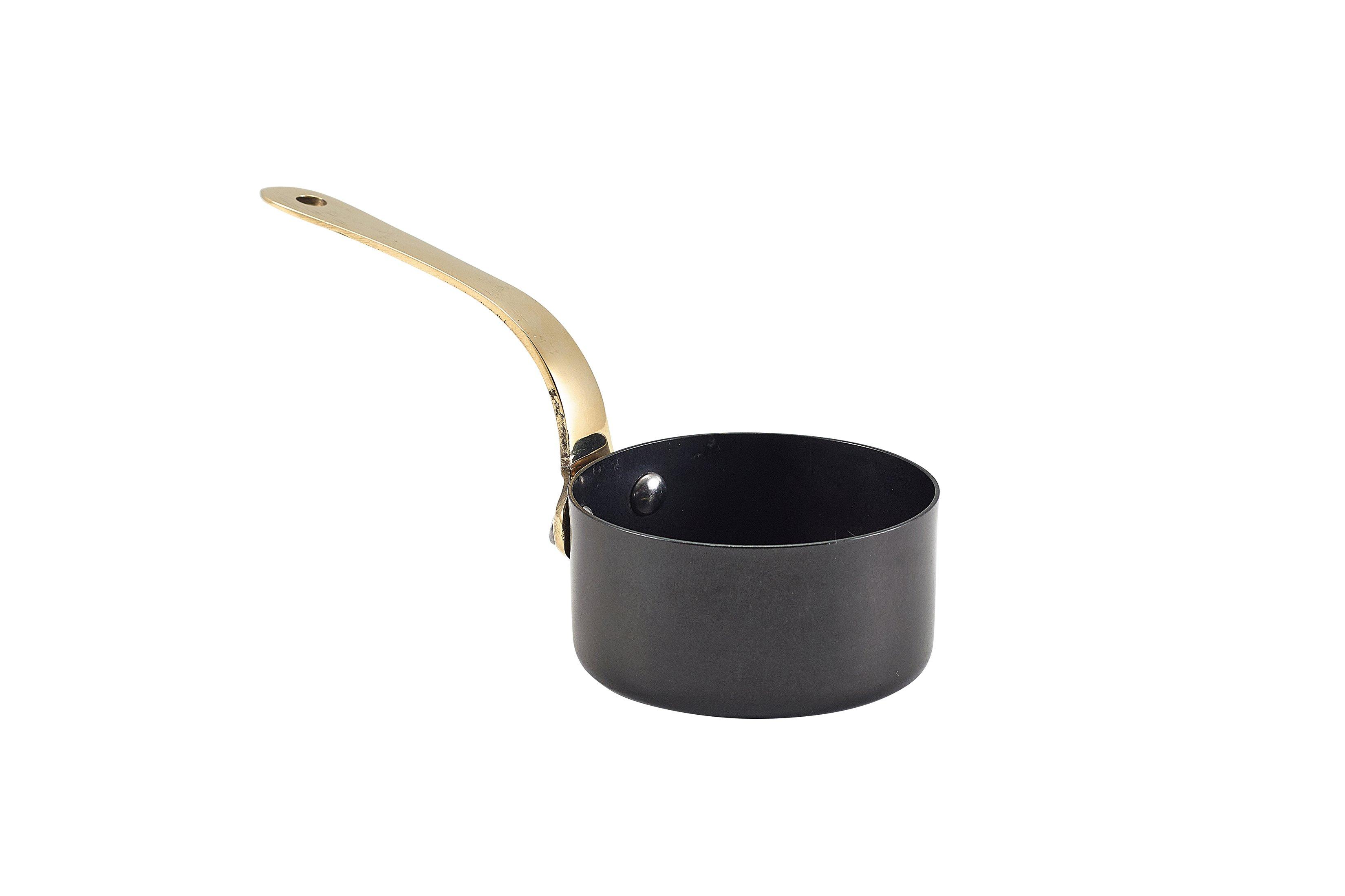 GenWare Black Vintage Steel Mini Sauce Pan 7cm