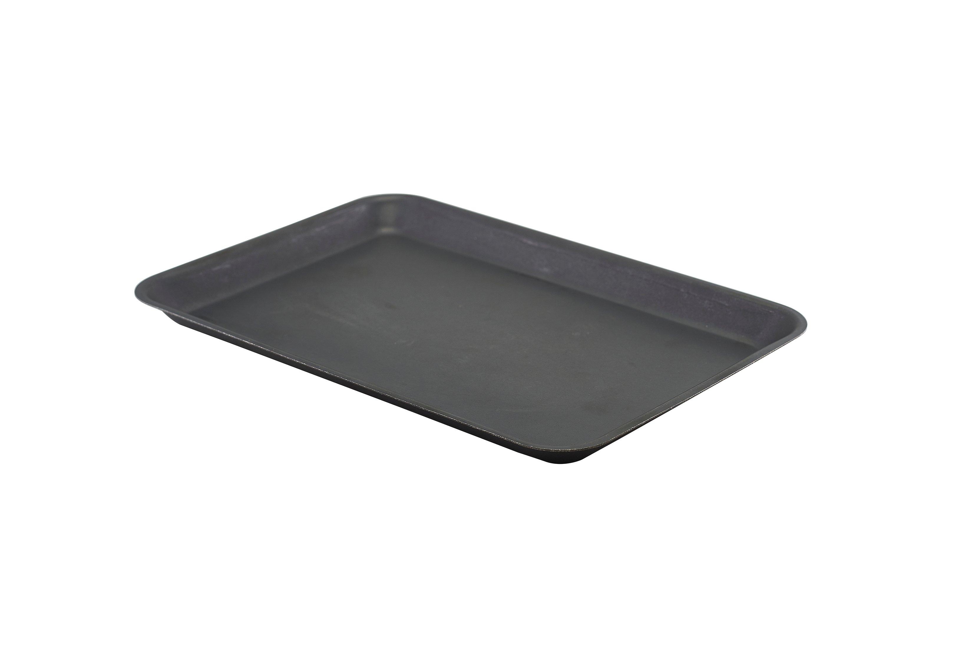 GenWare Black Vintage Steel Tray 31.5cm
