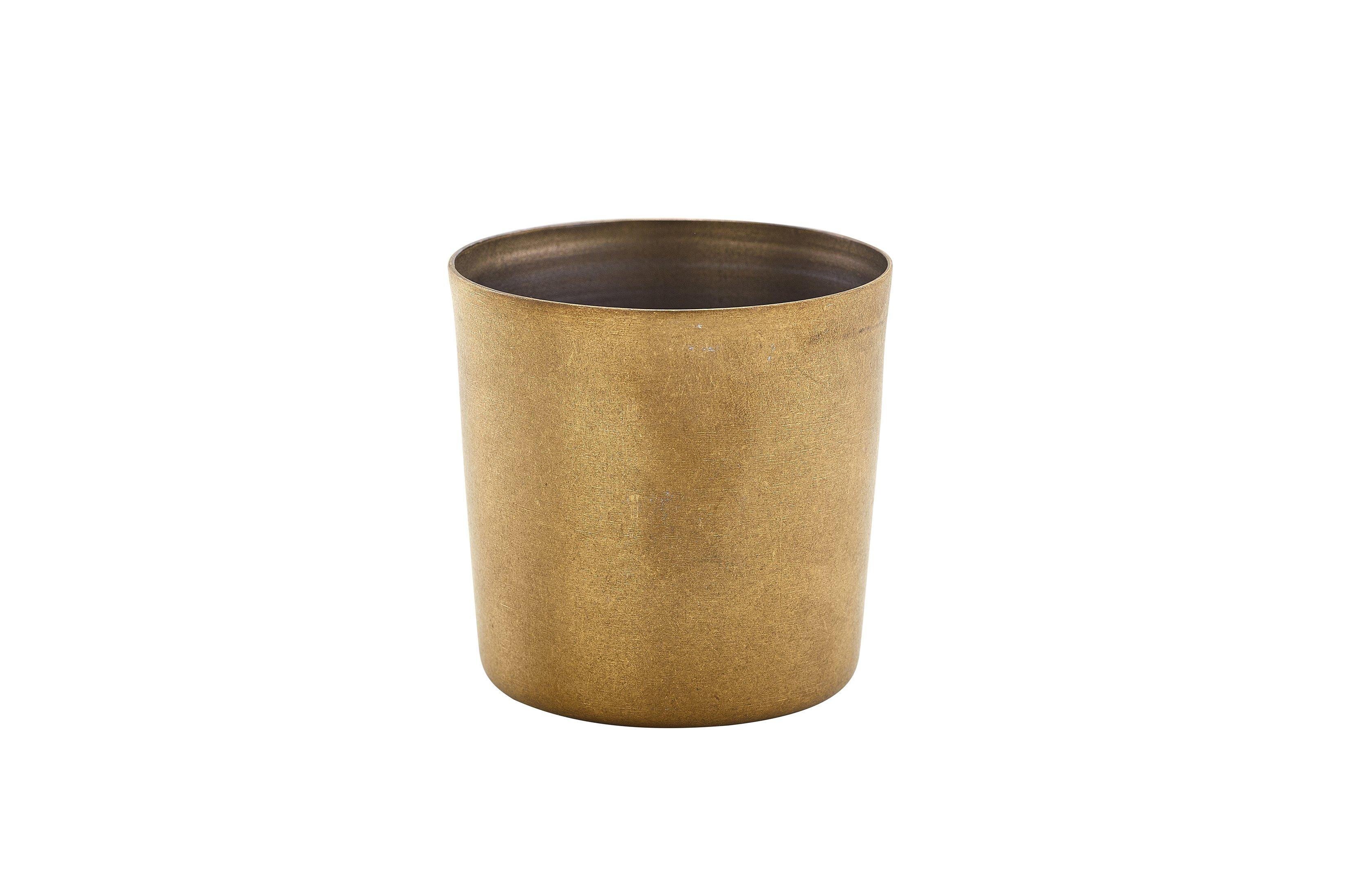 GenWare Gold Vintage Steel Serving Cup 8.5cm