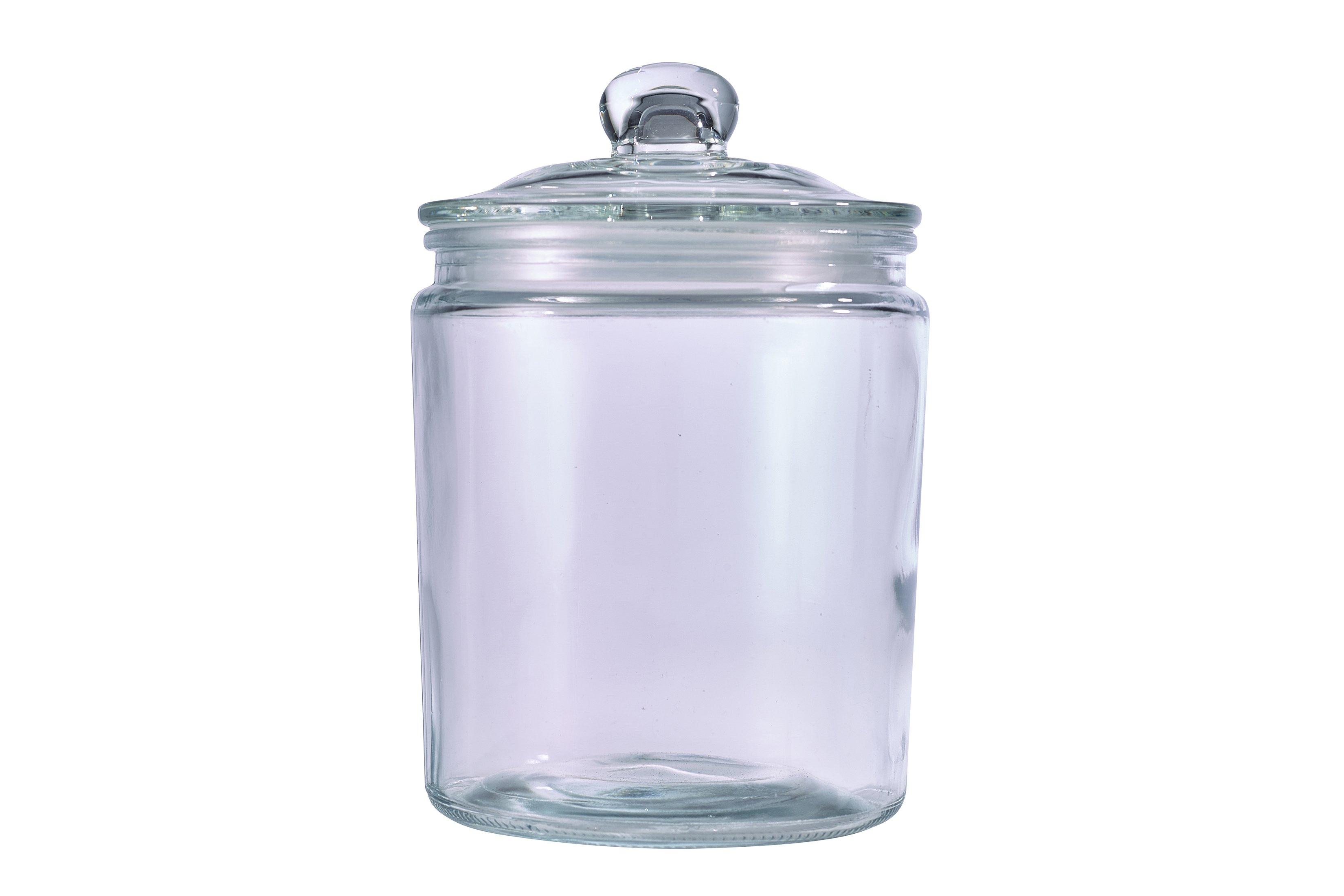 GenWare Glass Biscotti Jar 1.8L