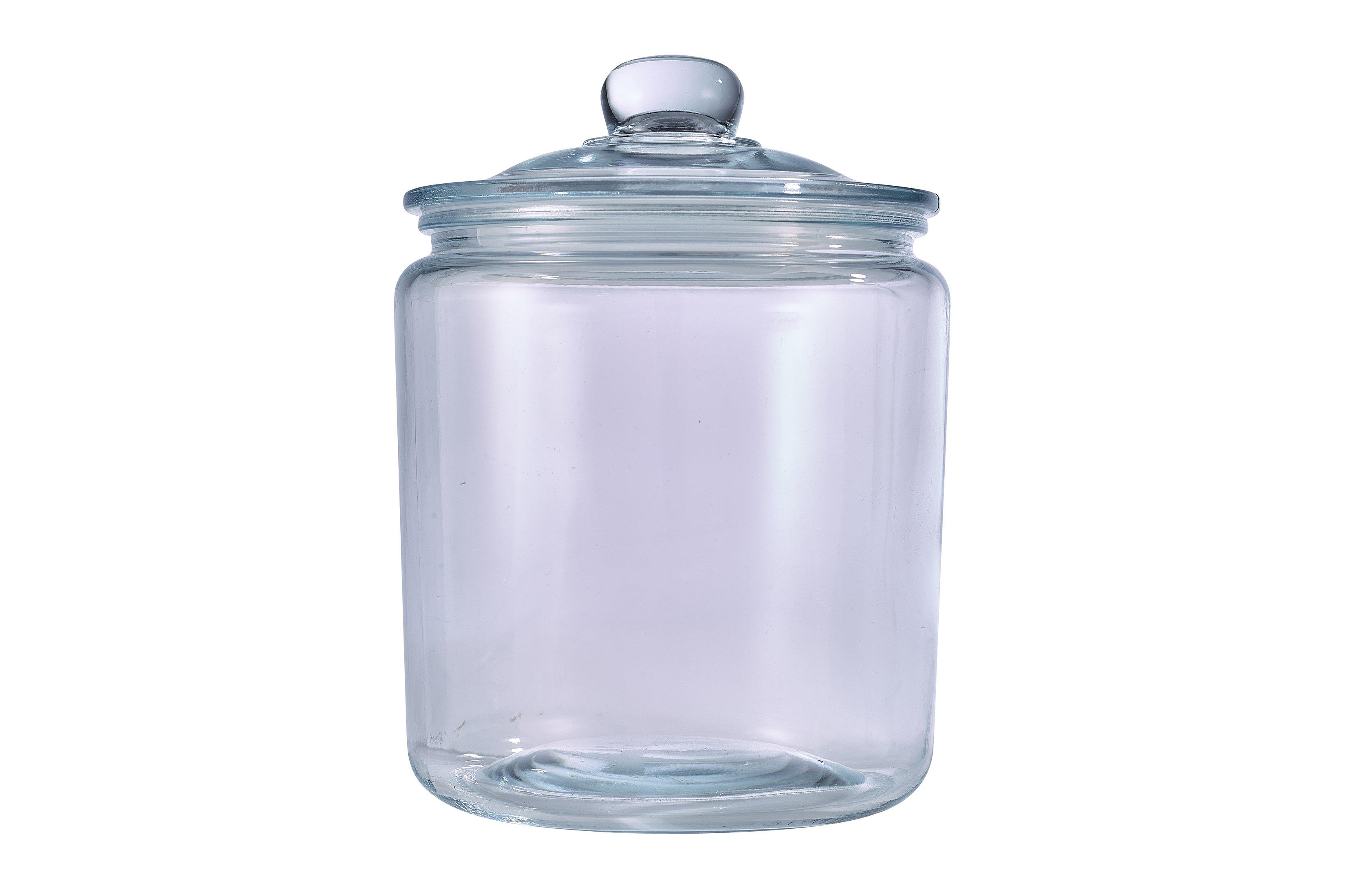 GenWare Glass Biscotti Jar 3.7L
