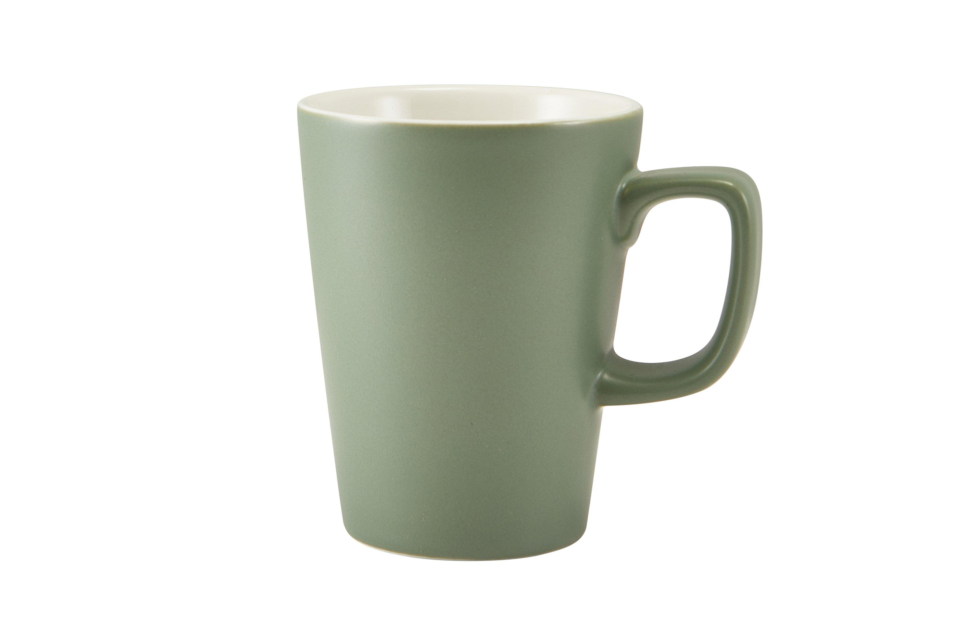 GenWare Porcelain Matt Sage Latte Mug 34cl