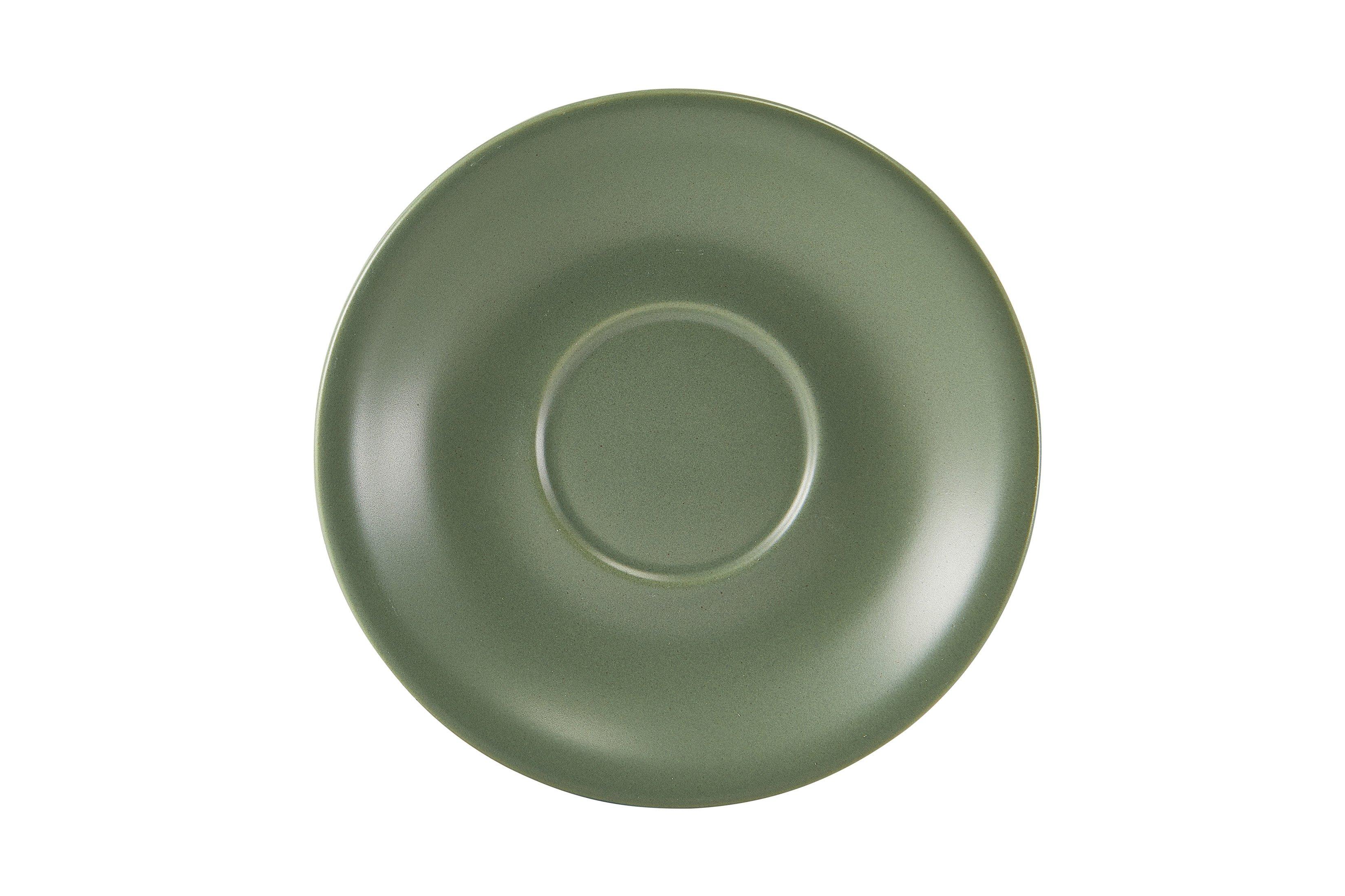 GenWare Porcelain Matt Sage Saucer 13.5cm