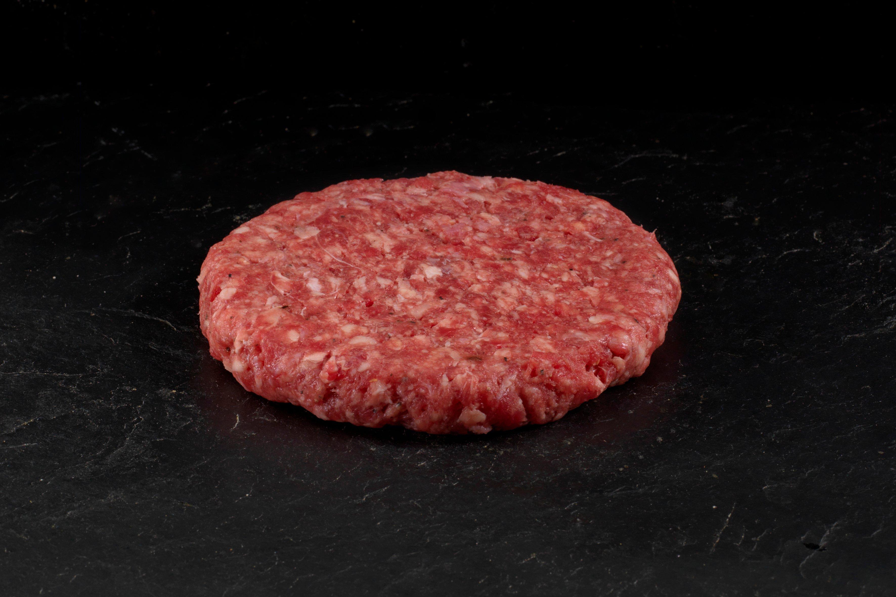 Birchstead British Top Rump, Short Rib & Cap 95% Beef Burger 170g