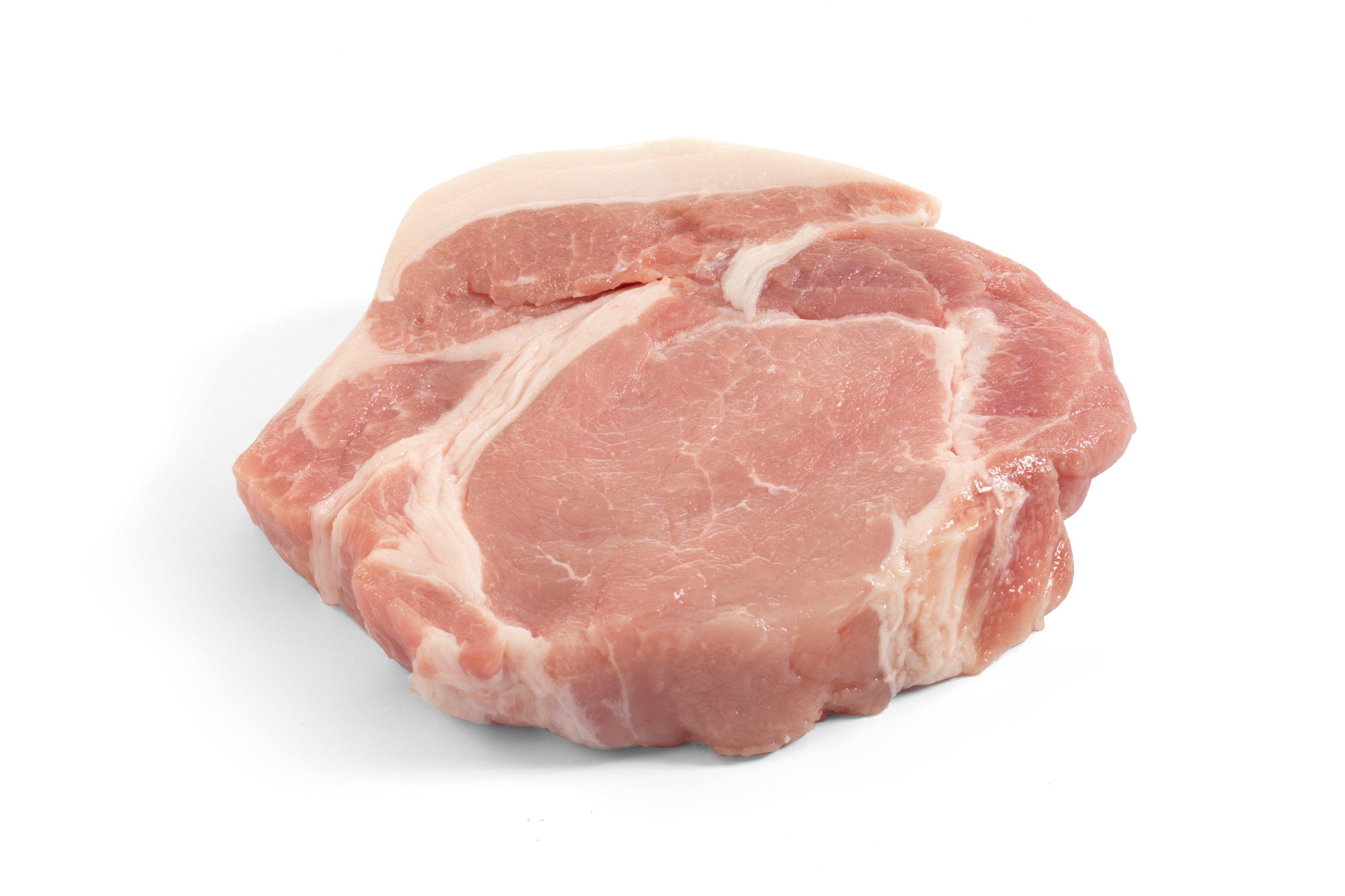 British Red Tractor Pork Ribeye Steak Boneless 227g
