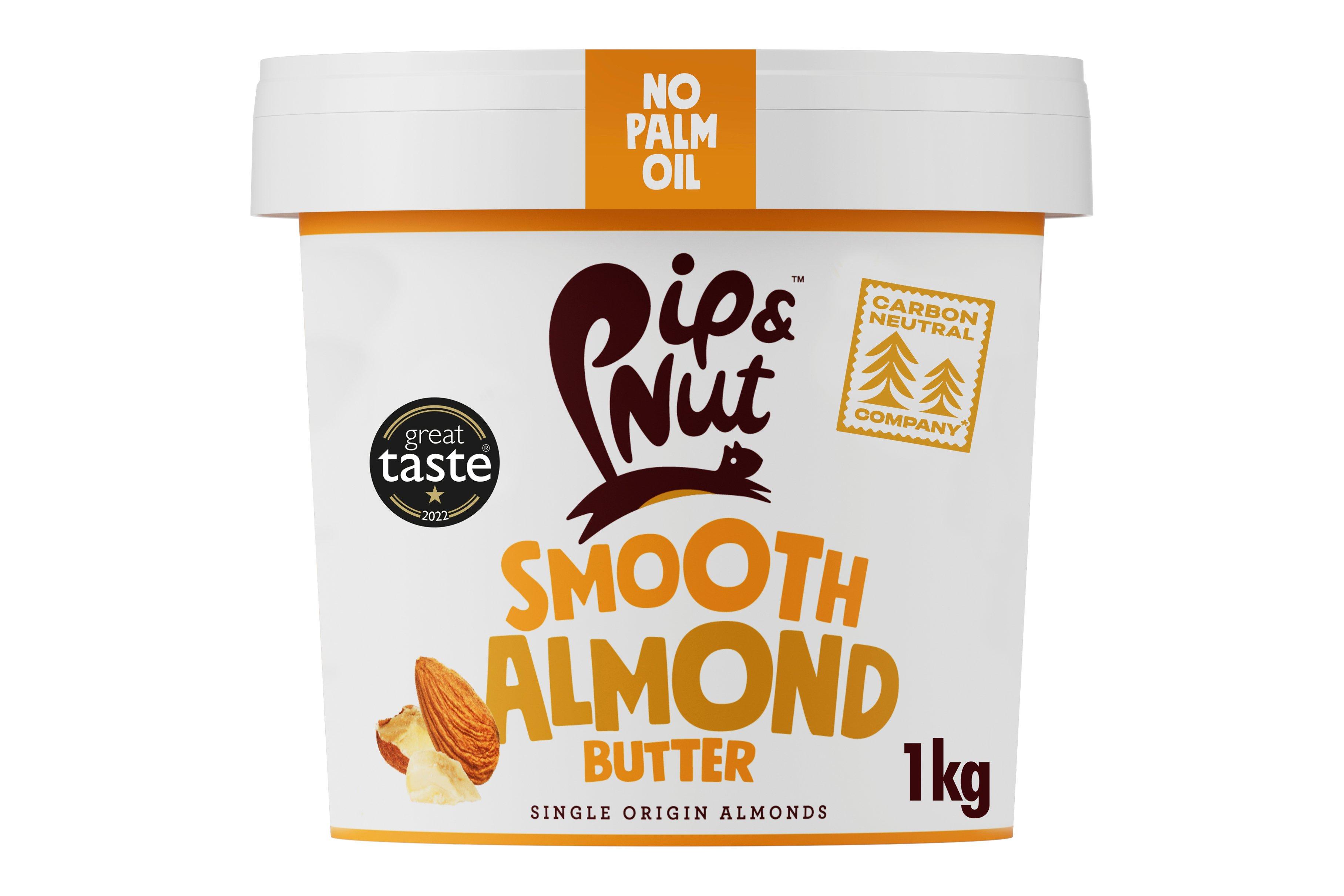 Pip & Nut Smooth Almond Butter 1kg