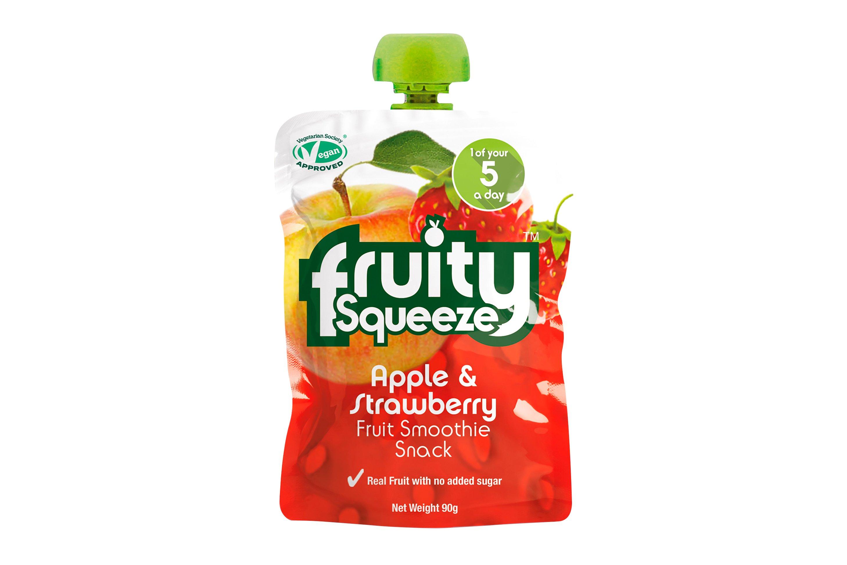 Fruity Squeeze Apple Strawberry 16x90g
