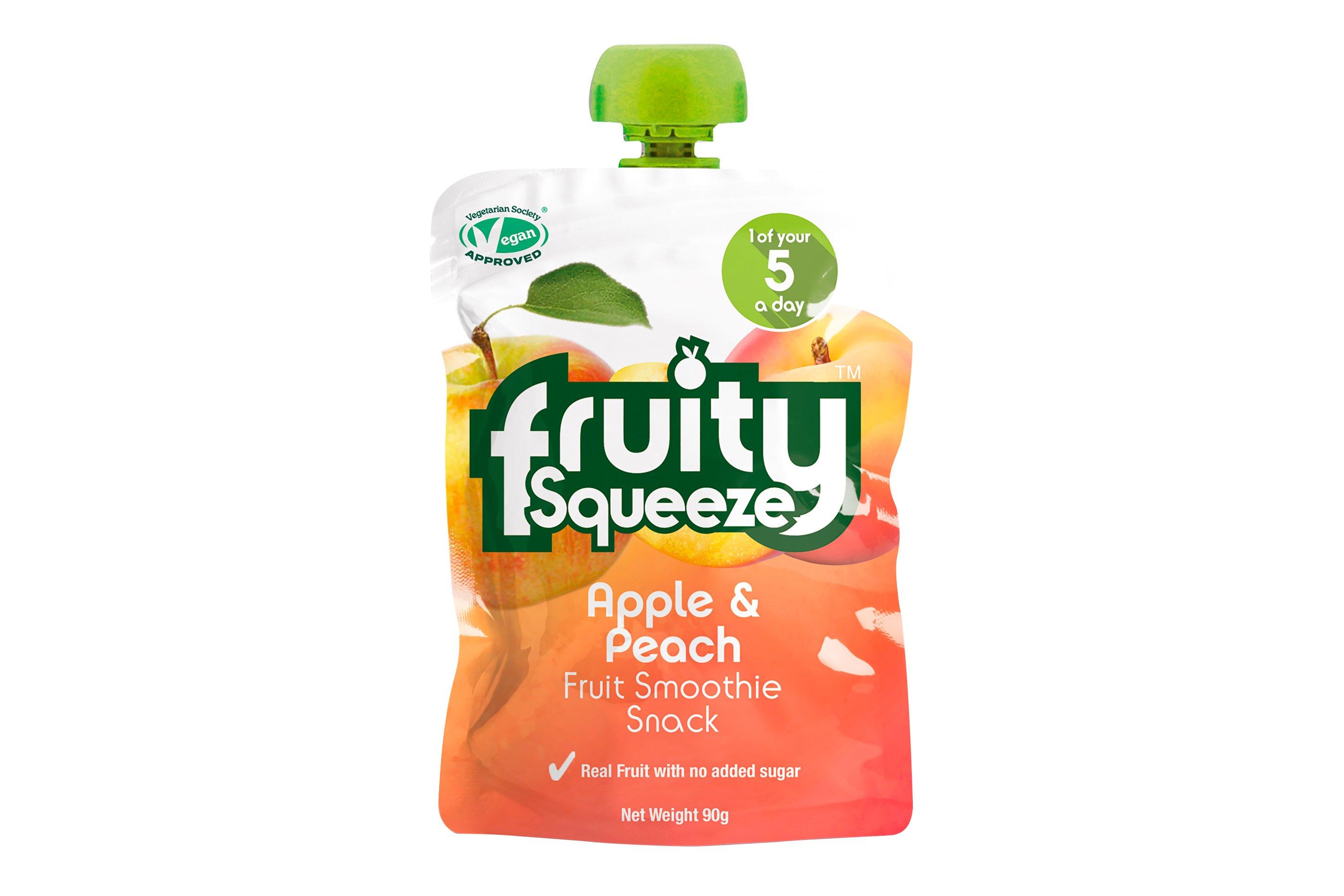 Fruity Squeeze Apple & Peach 16x90g