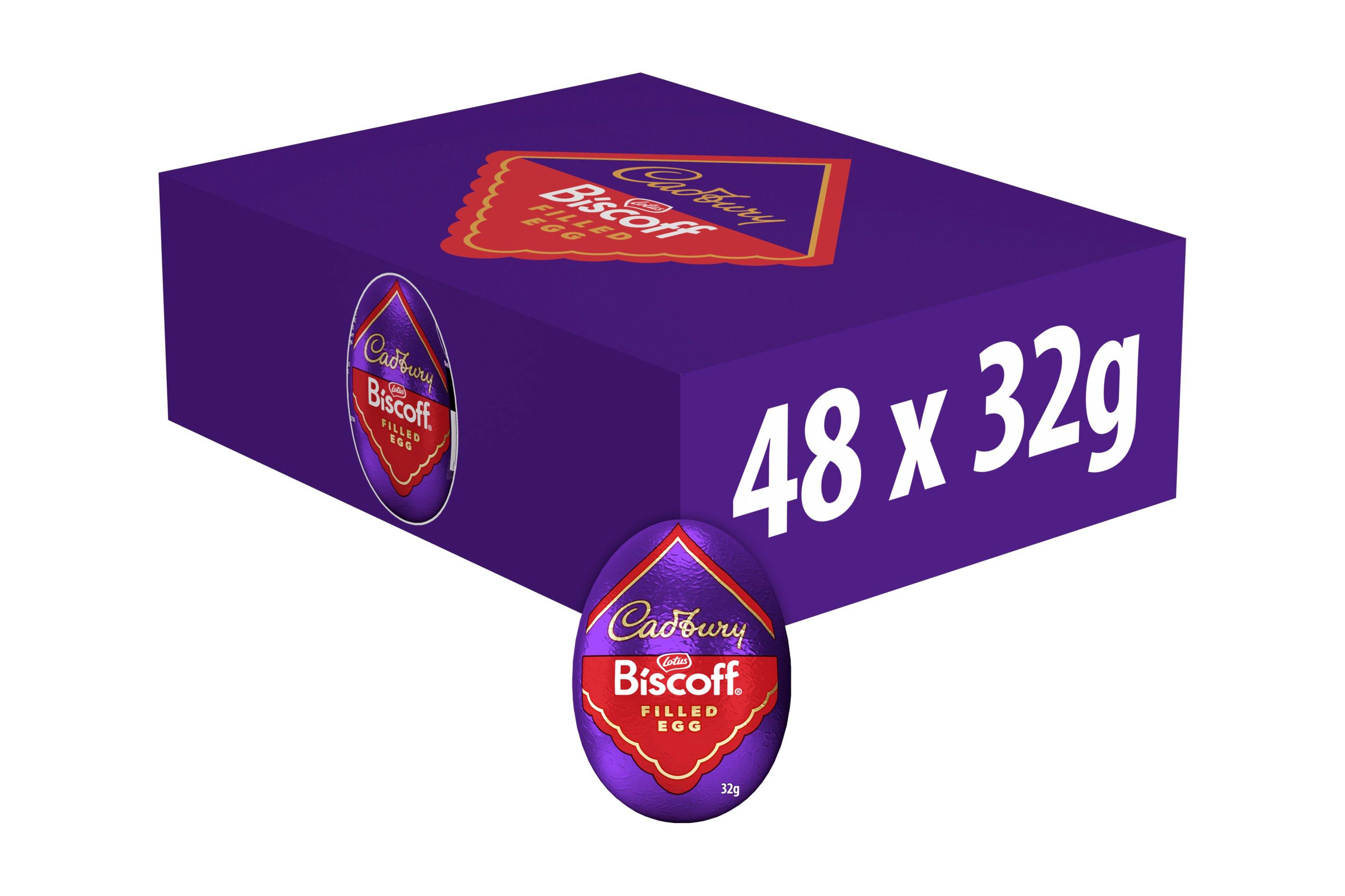 Cadbury Biscoff Chocolate Egg, 32g