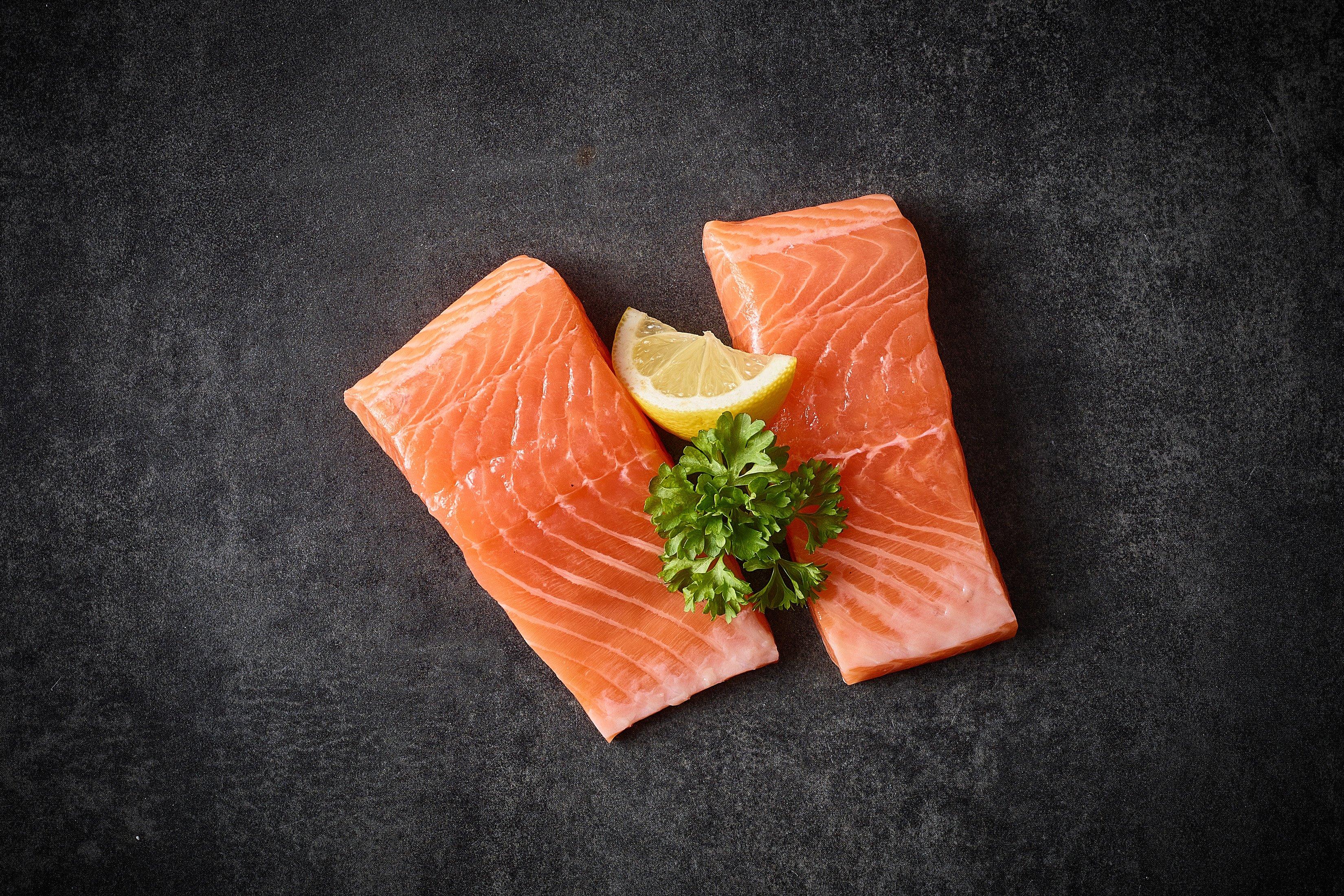 M&J Salmon Supreme Skinless, Boneless 140-170g 1 x 6