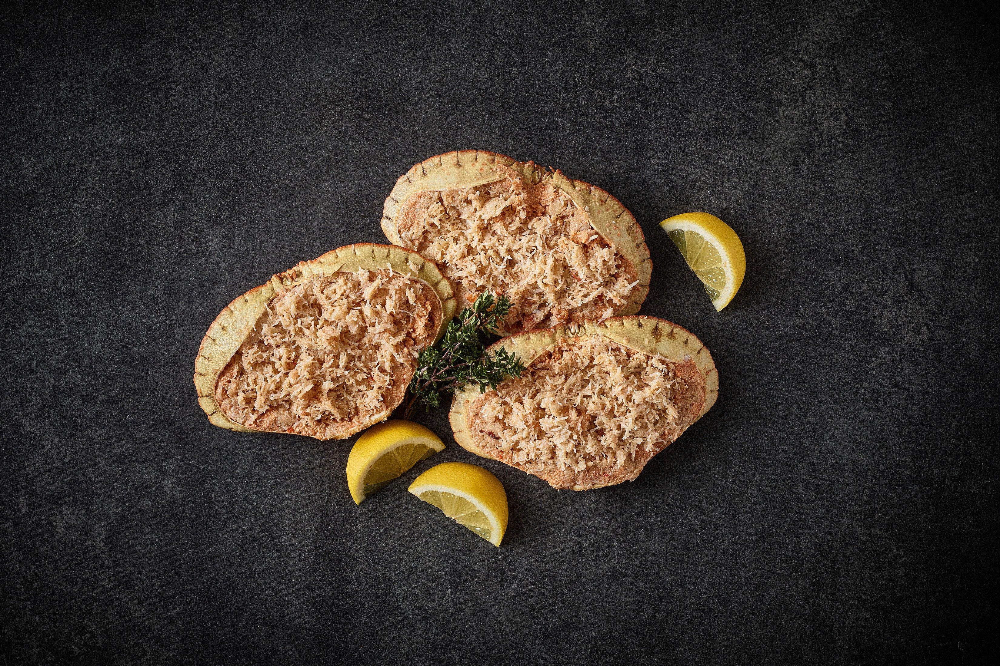 Cooked Dressed Devon Crab Version F 170g