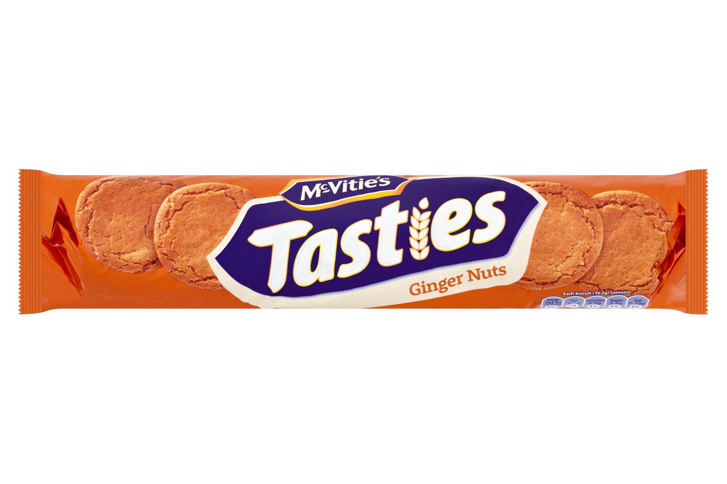 McVities Tasties Ginger Nuts 300g