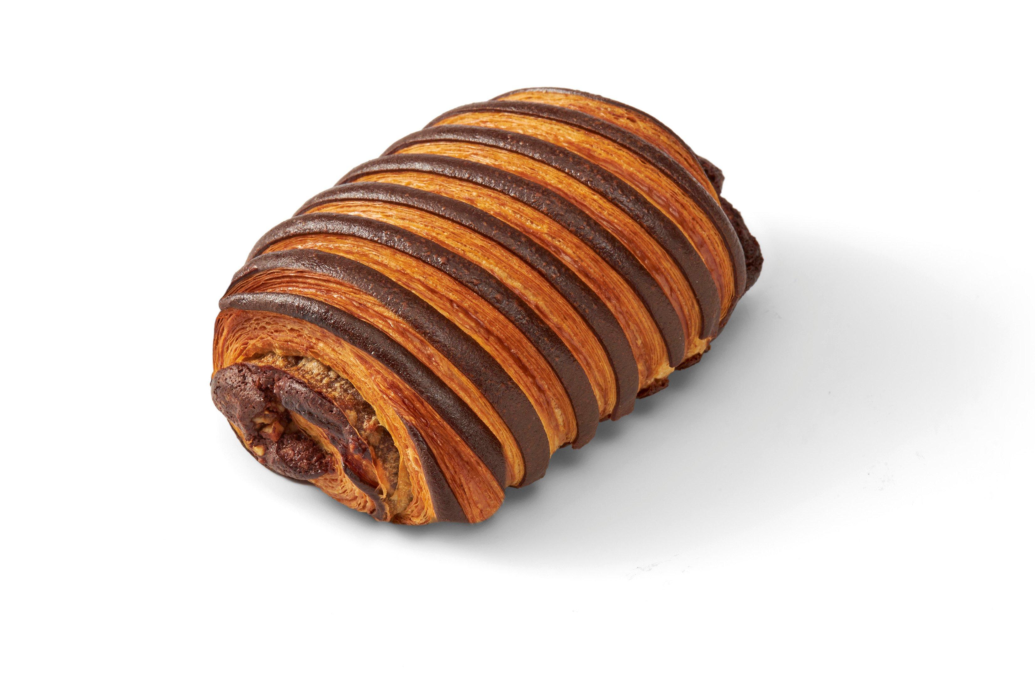 Delifrance Hazelnut & Chocolate Filled Bicolour Pain au Chocolat