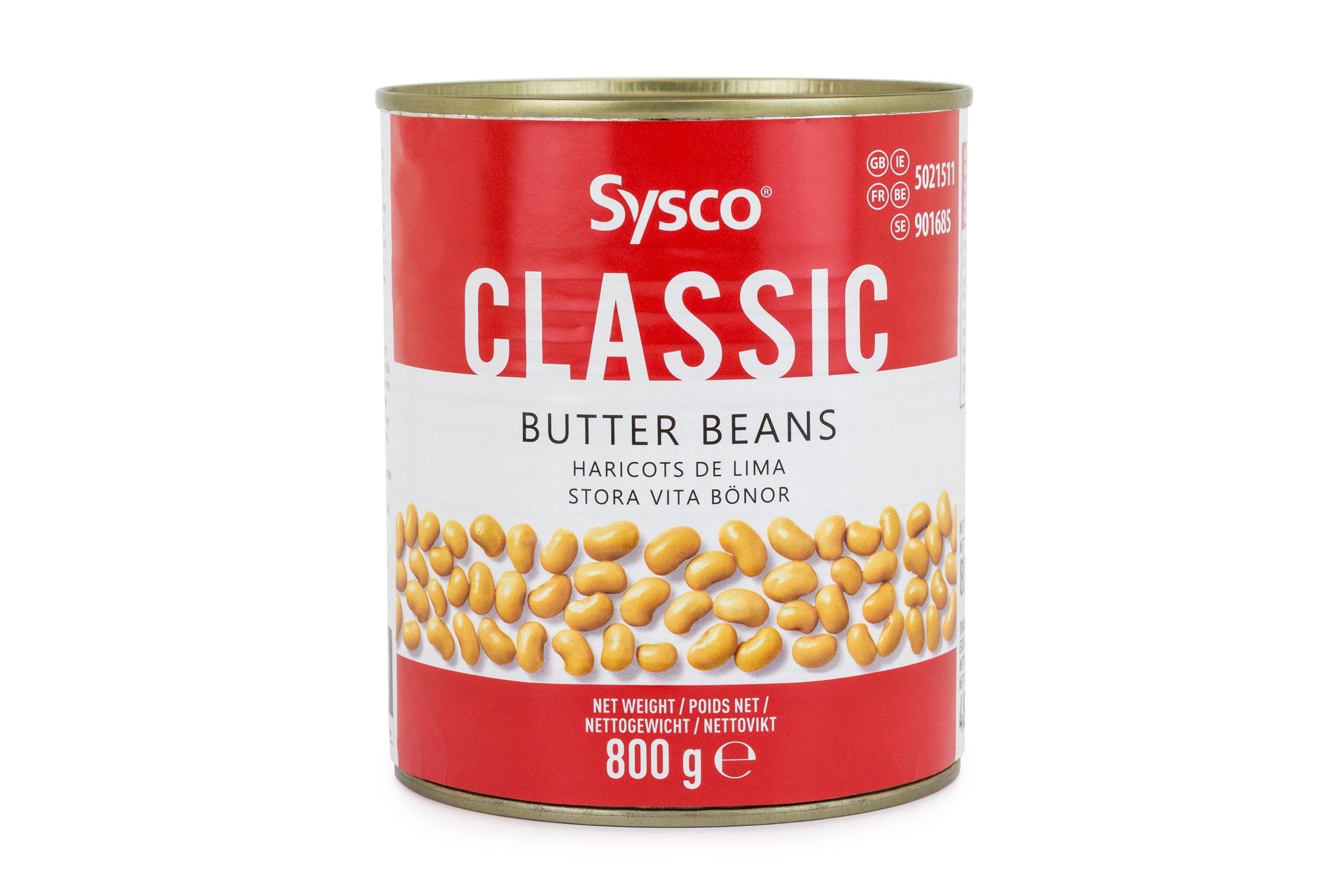 Sysco Classic Butter Beans in Water