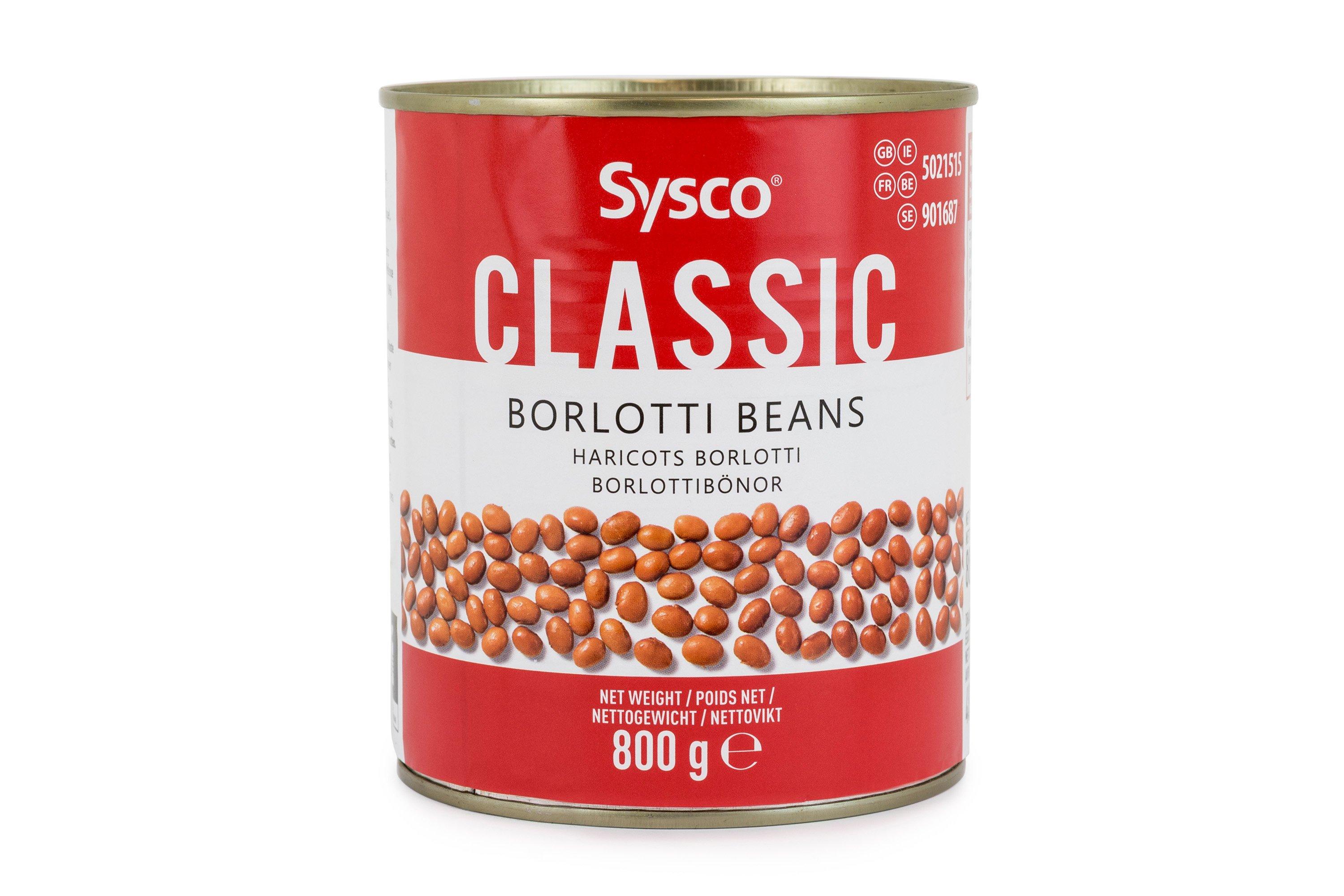 Sysco Classic Borlotti Beans in Water