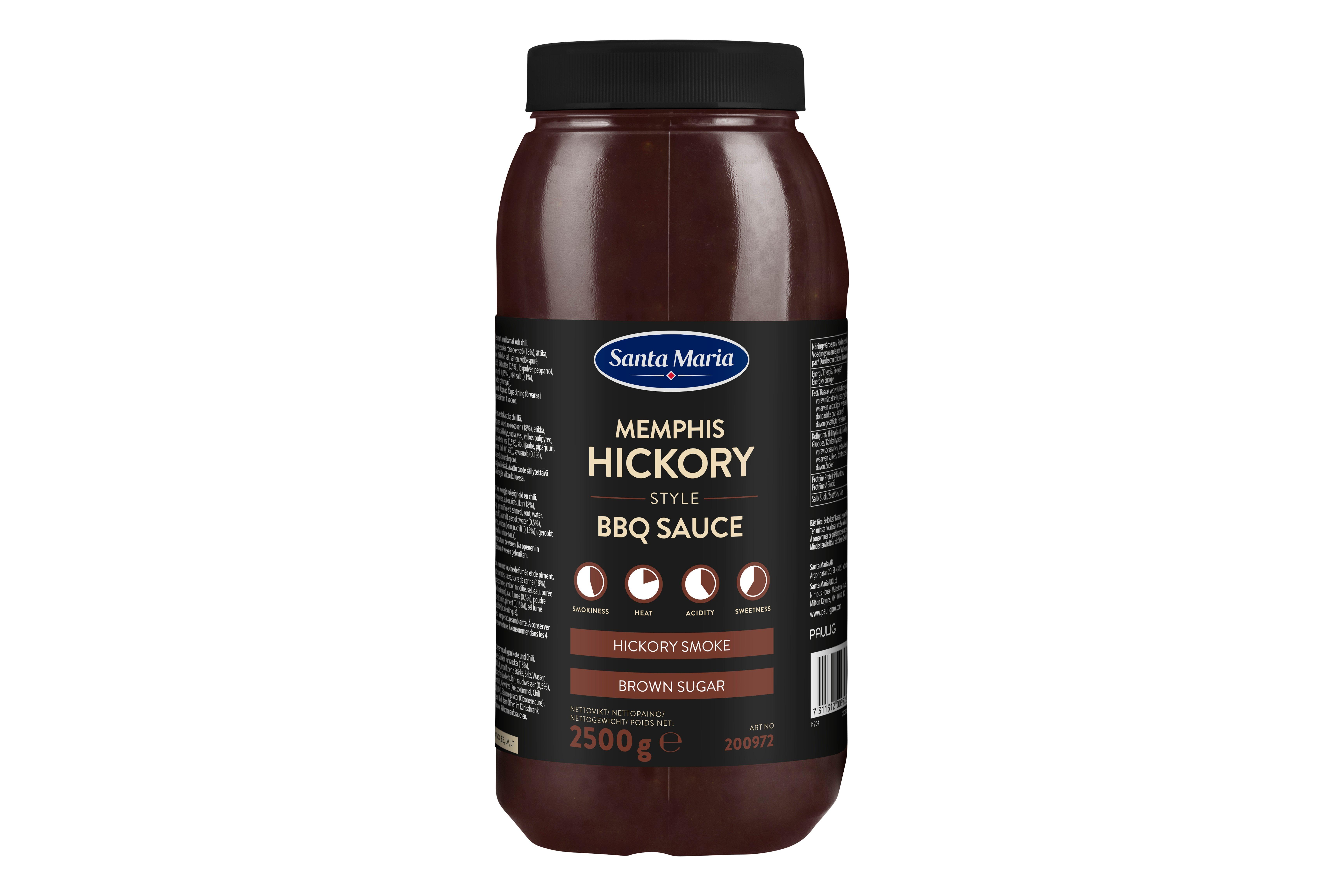 Santa Maria Memphis Hickory Style BBQ Sauce