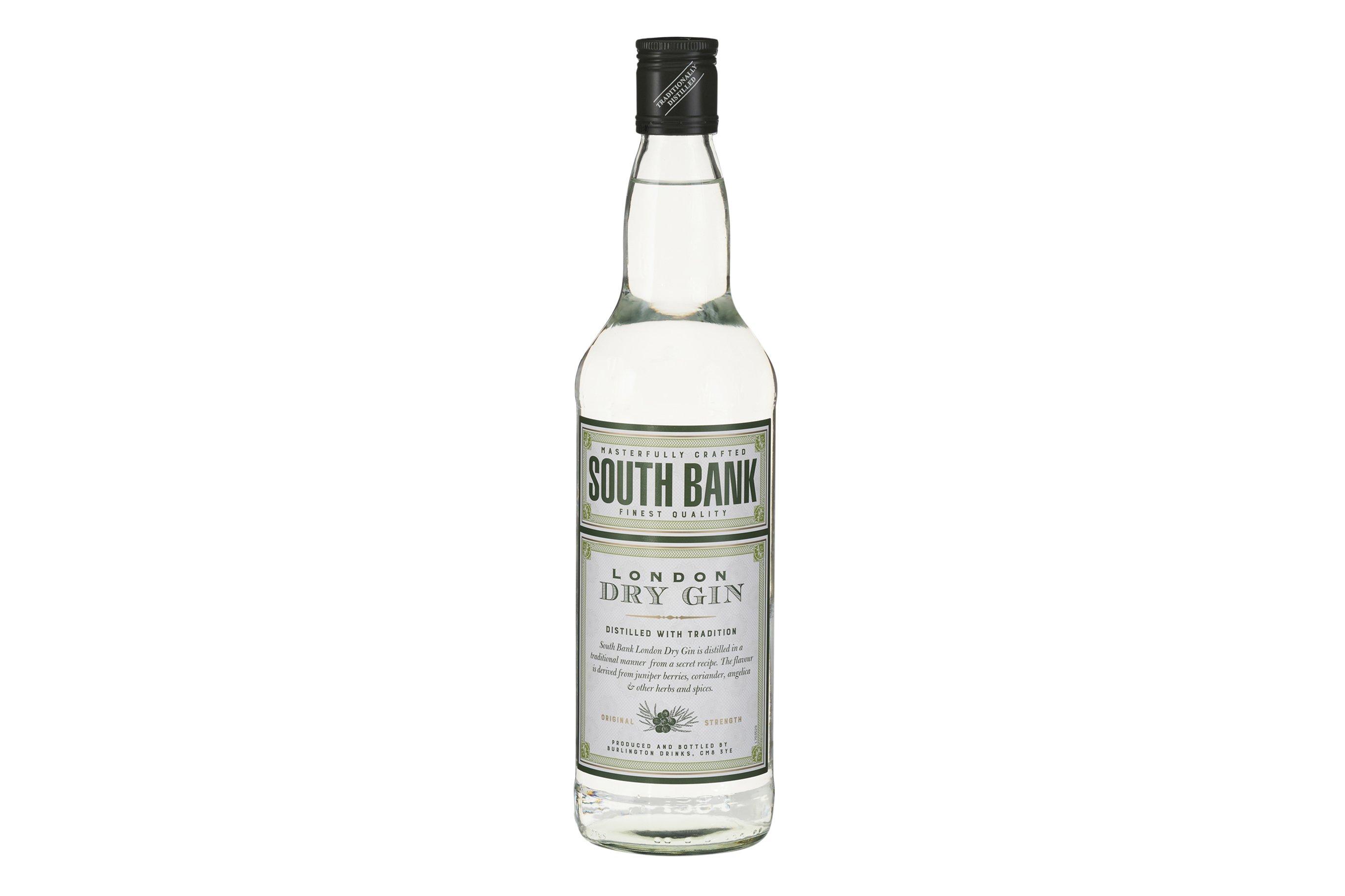 South Bank London Dry Gin 37.5% 70cl