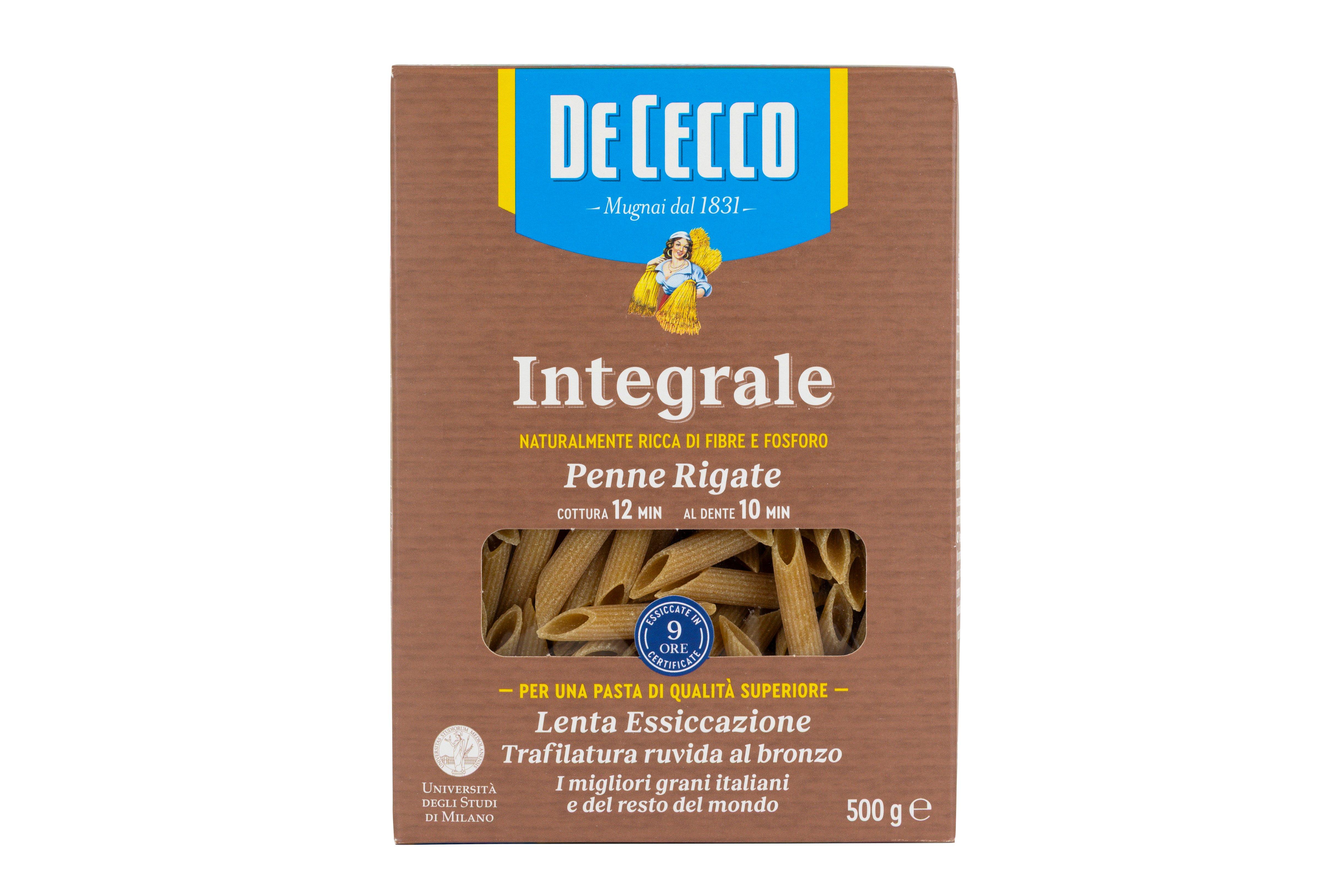 De Cecco Penne Rigate Integrali