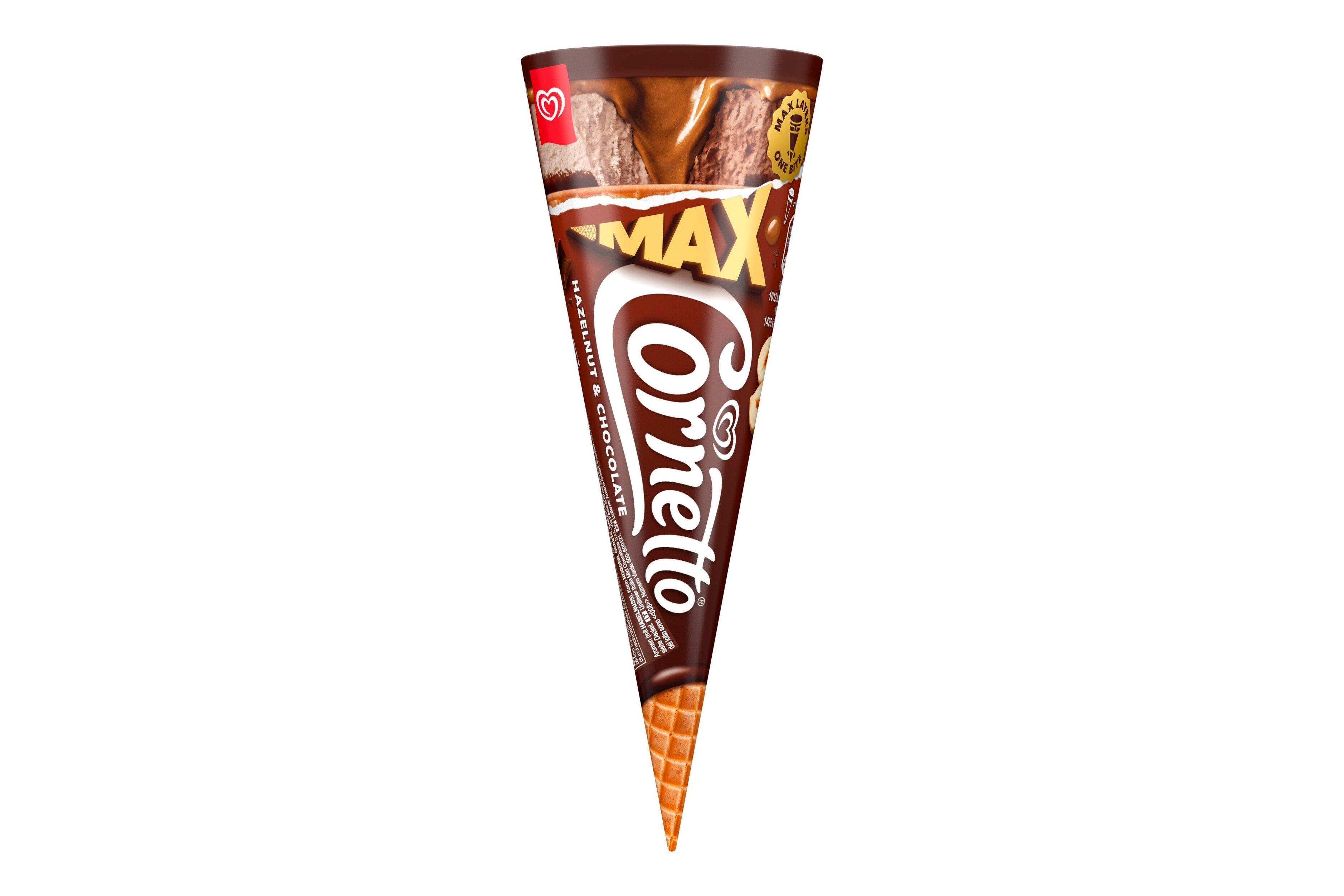 Cornetto Hazelnut & Chocolate Max