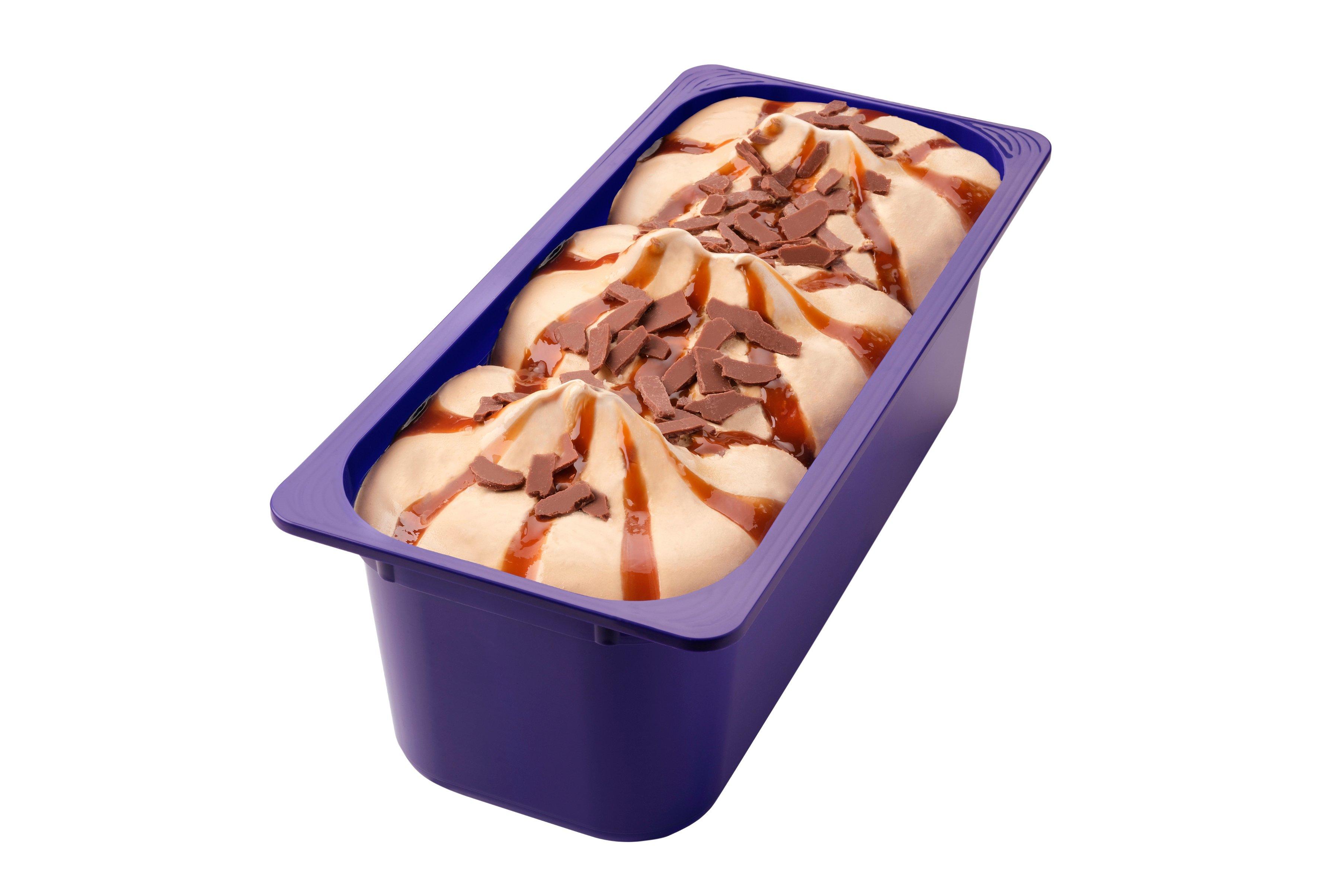 Cadbury Caramel Scooping Ice Cream