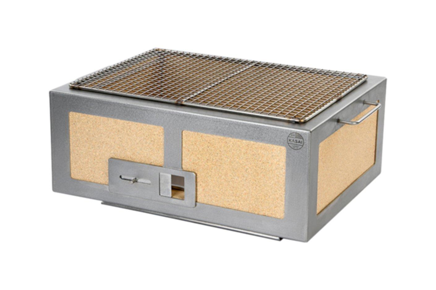 Medium Kasai Konro Grill with Stainless Steel Frame