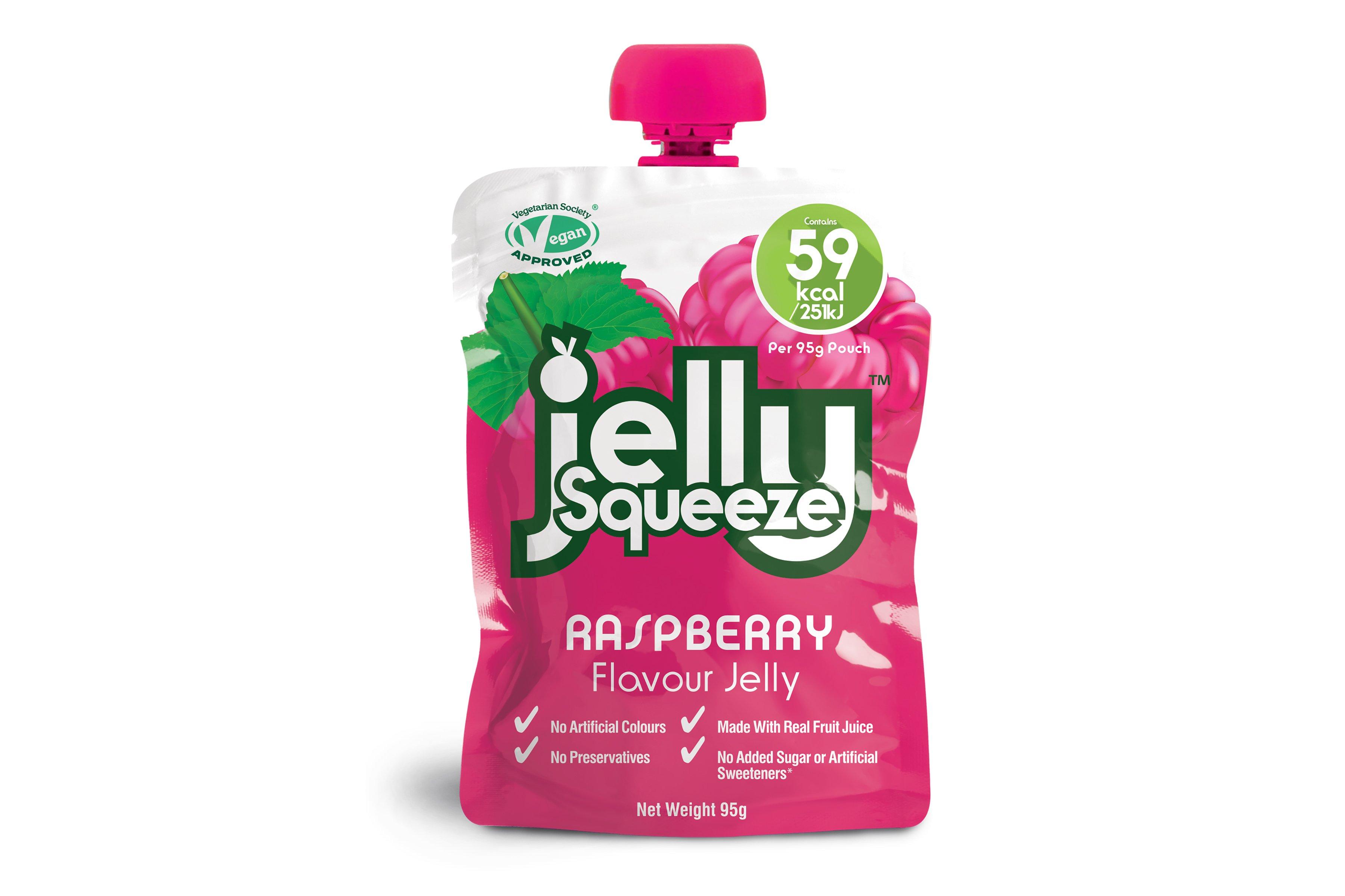 JellySqueeze JellySqueeze Raspberry Flavour Jelly Pouch