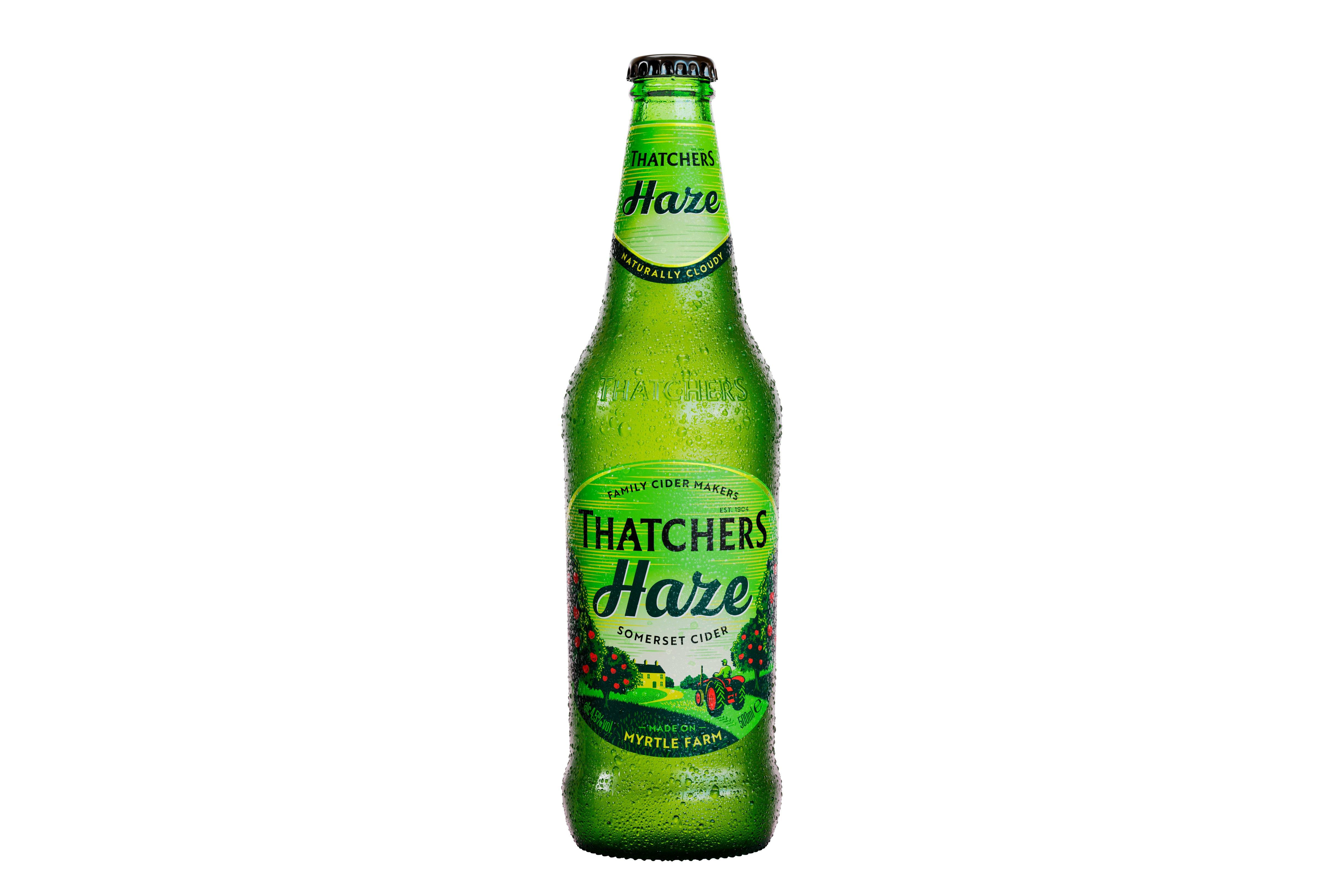 Thatchers Cider Haze Glass 500ml