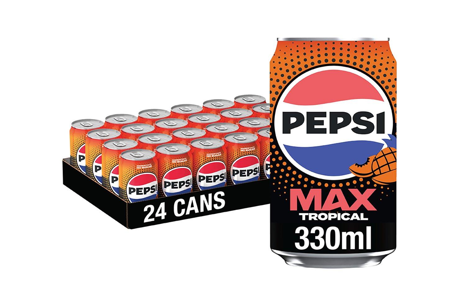 Pepsi Max Tropical 330ml