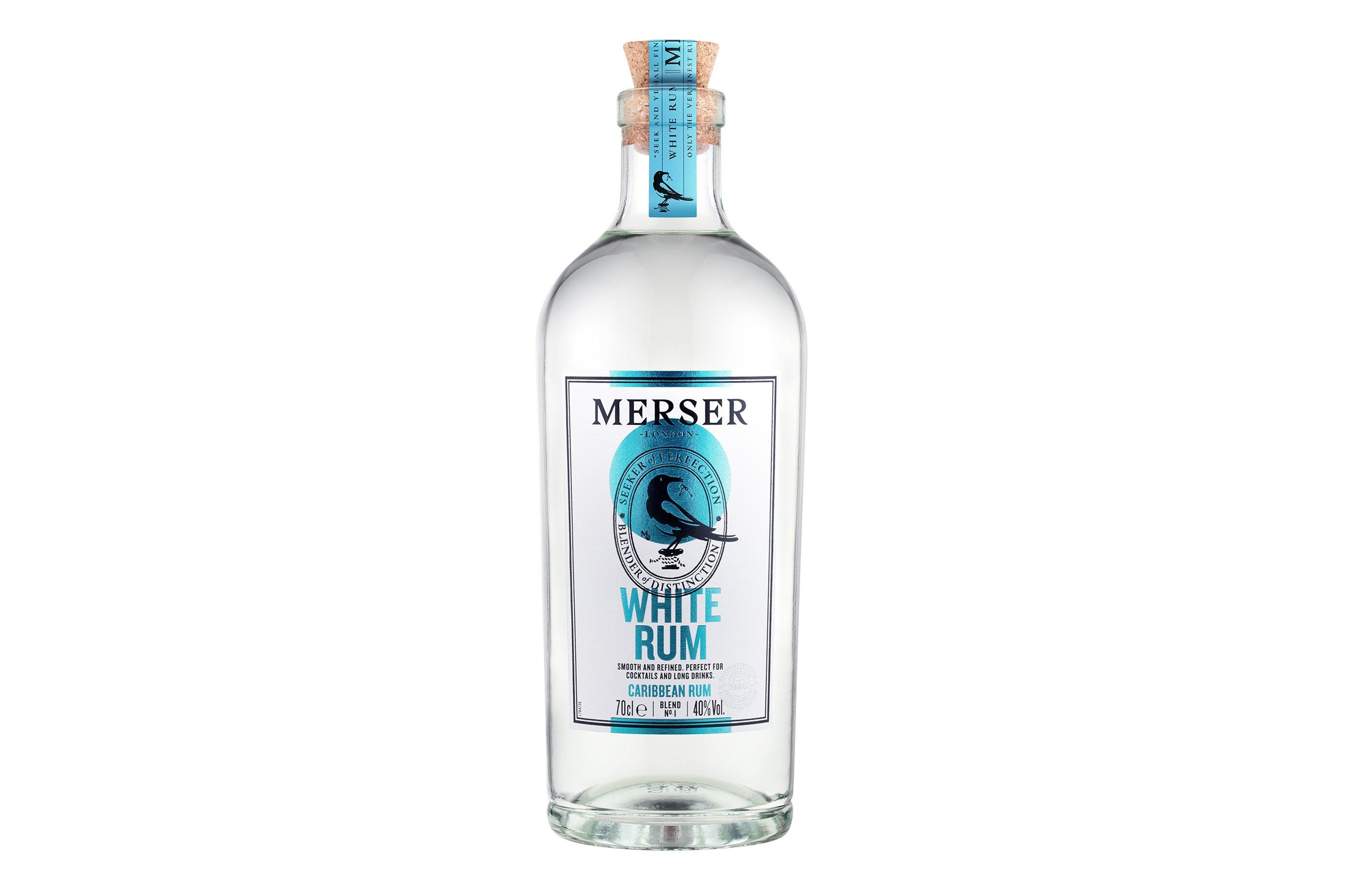 Merser White Rum 40% 70cl