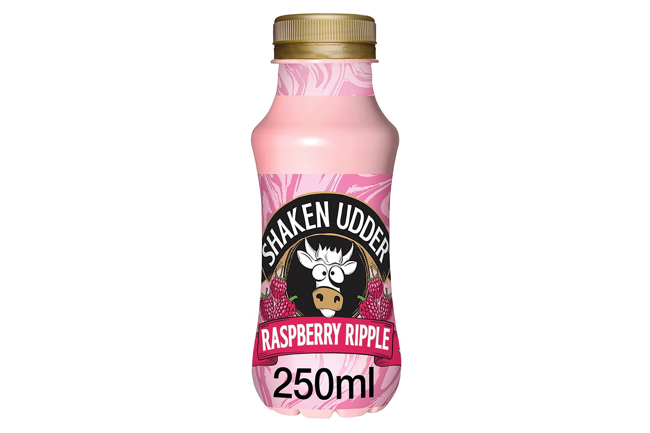 Shaken Udder Raspberry Ripple 250ml