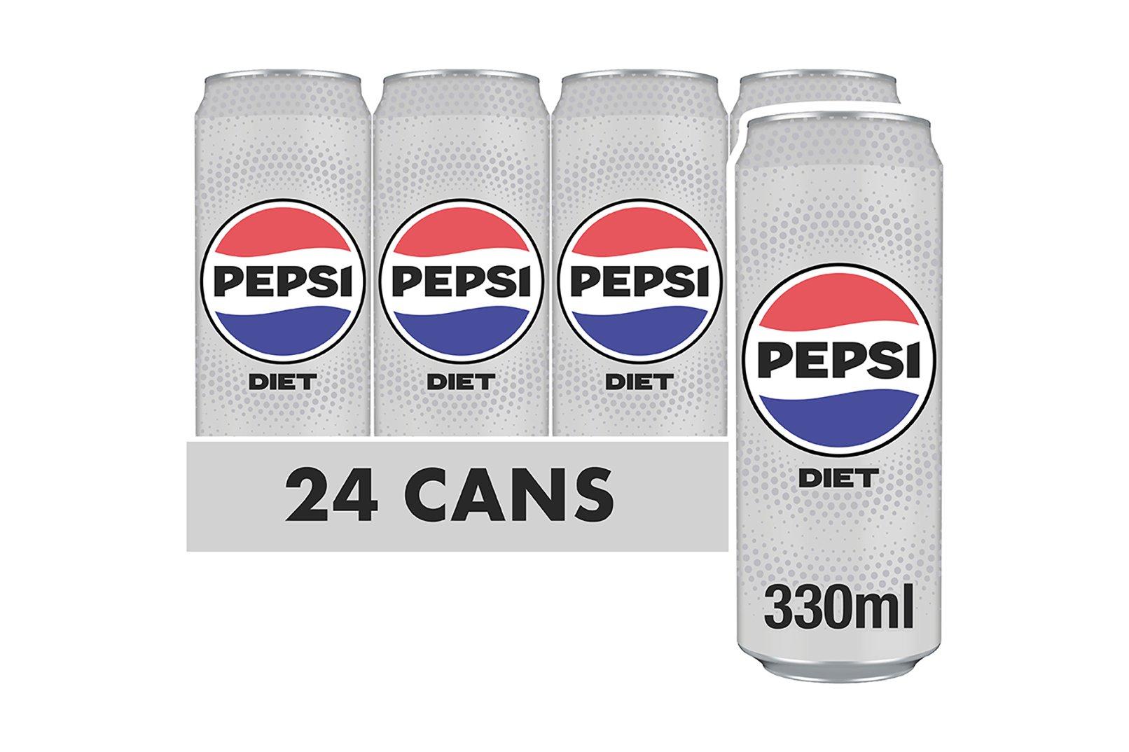 Pepsi Diet Sleek Can 330ml