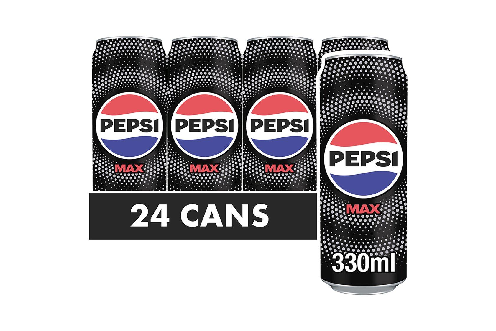 Pepsi Max Sleek Can 330ml
