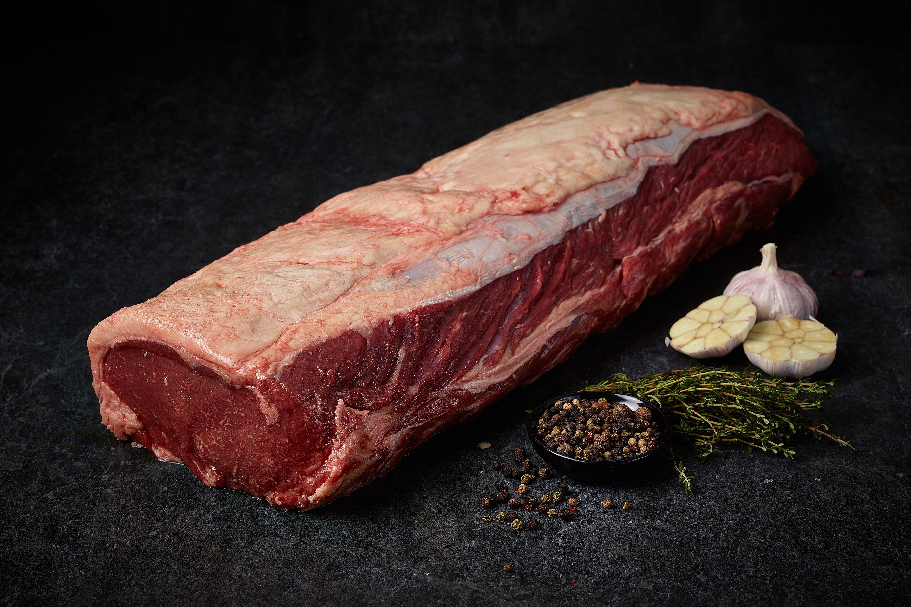 Campbells Scotch Beef Striploin Standard Trim (Scotland Only)