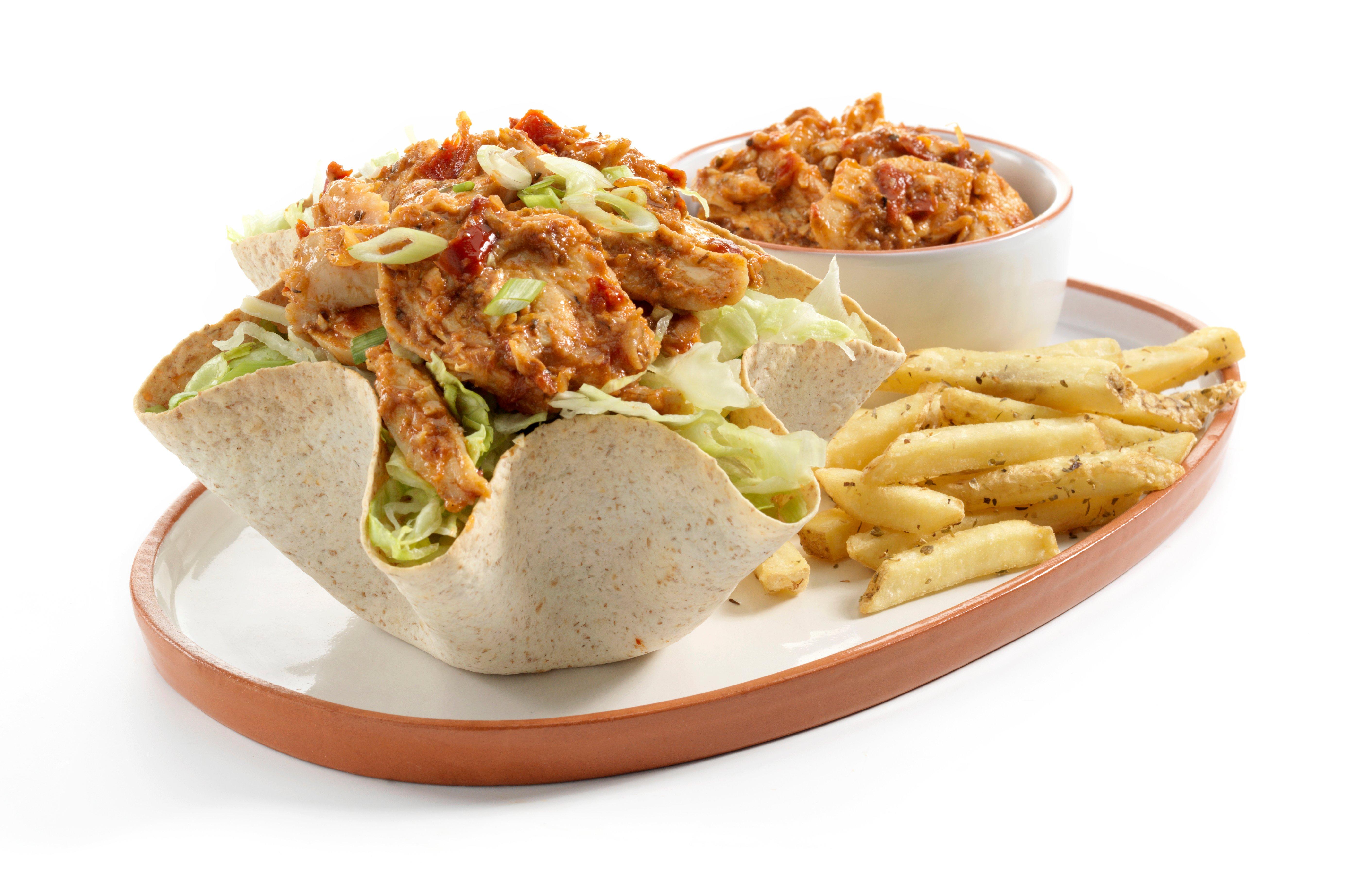 Sysco Classic Sliced Marinated Chicken Fajita & Salsa Savoury Filling