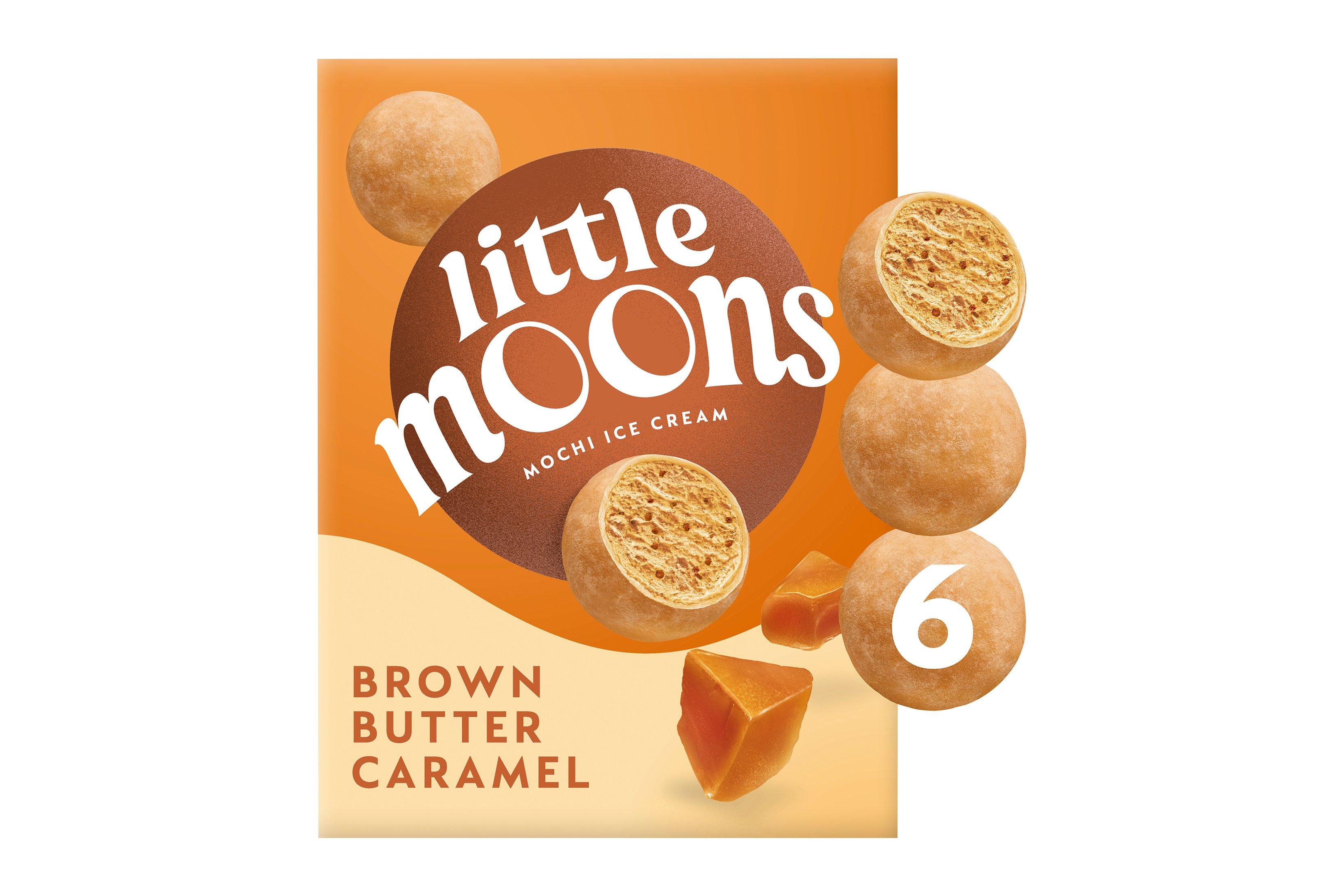 Little Moons Brown Butter Caramel Ice Cream Mochi