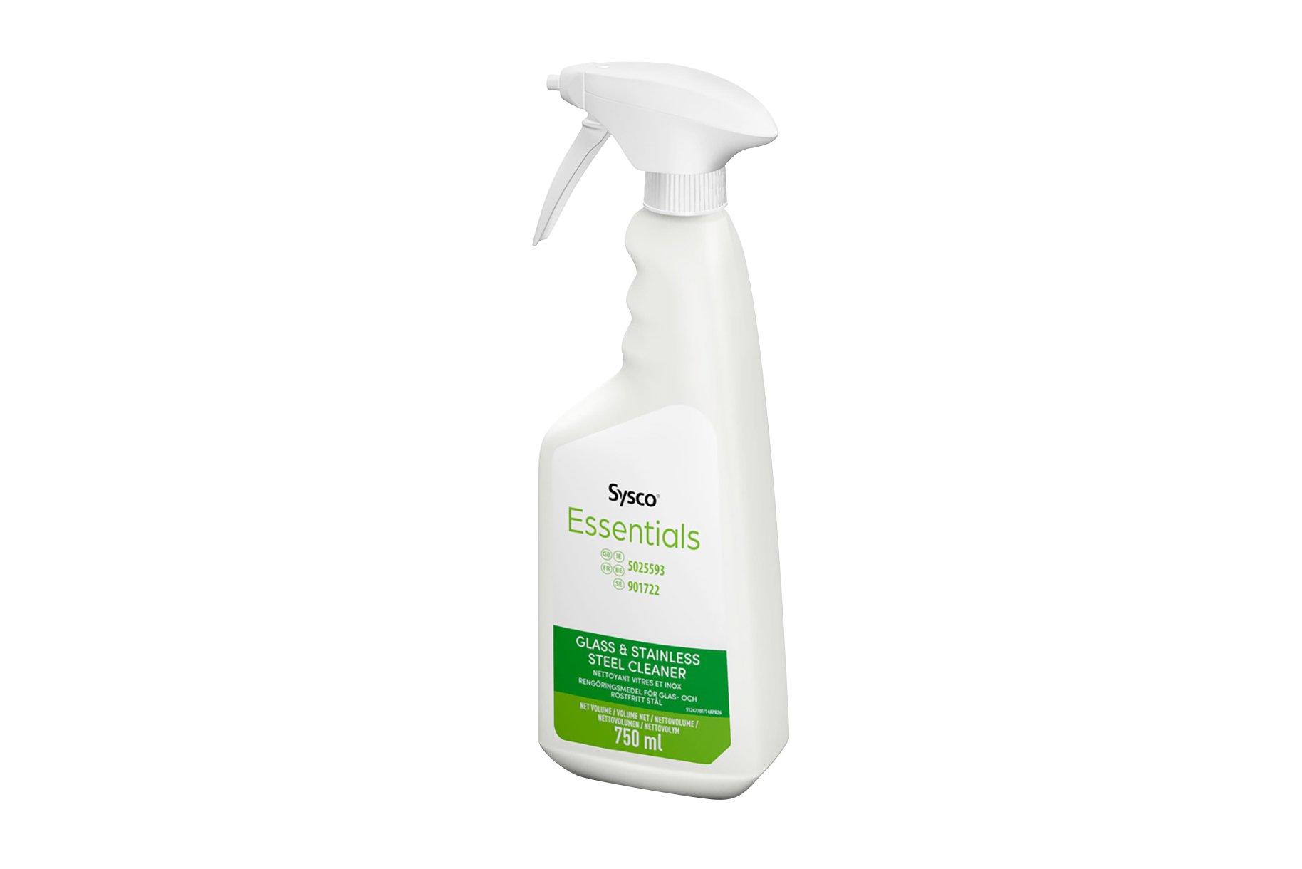 Sysco Essentials Glass & Stainless Steel Cleaner 750ml