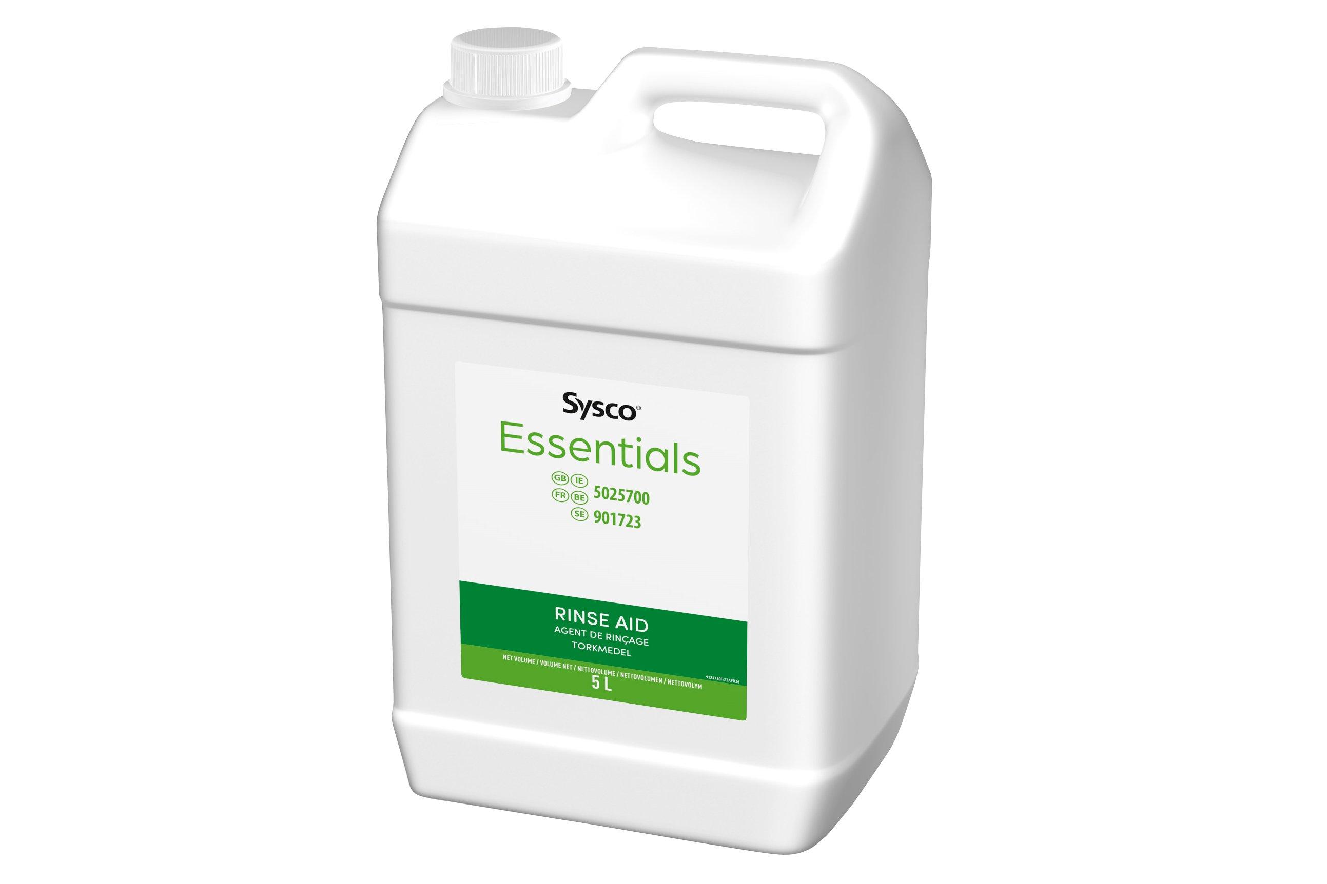 Sysco Essentials Rinse Aid 5ltr