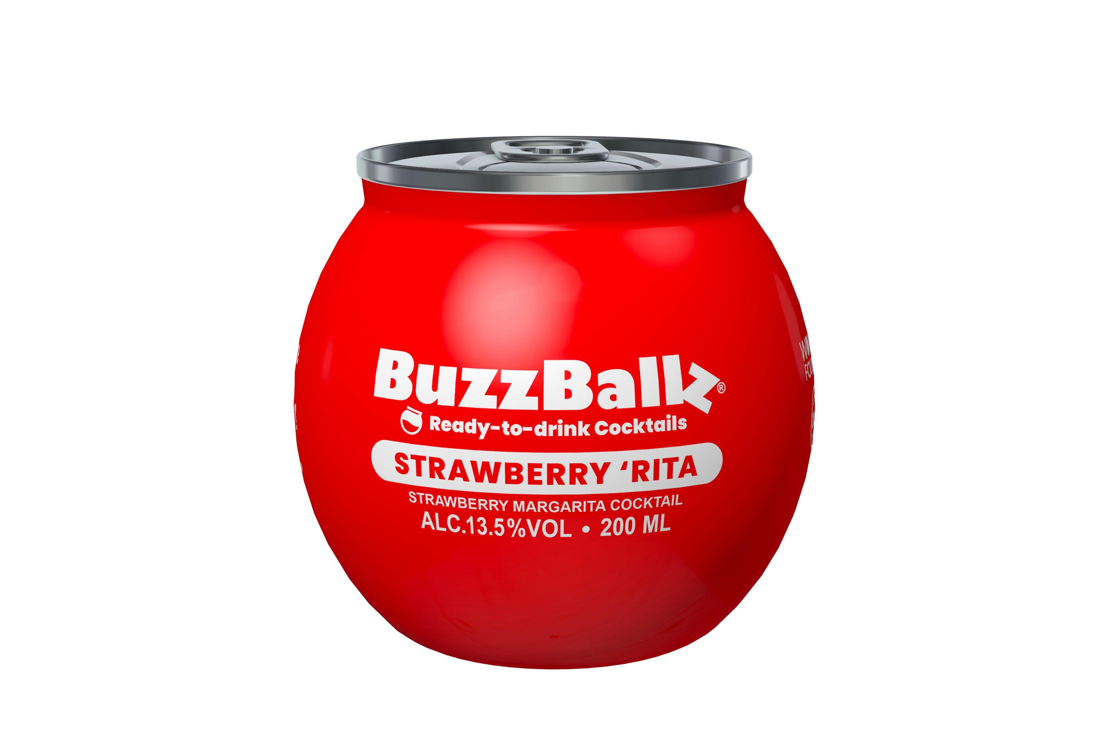 Buzzballz Strawberry Rita 200ml