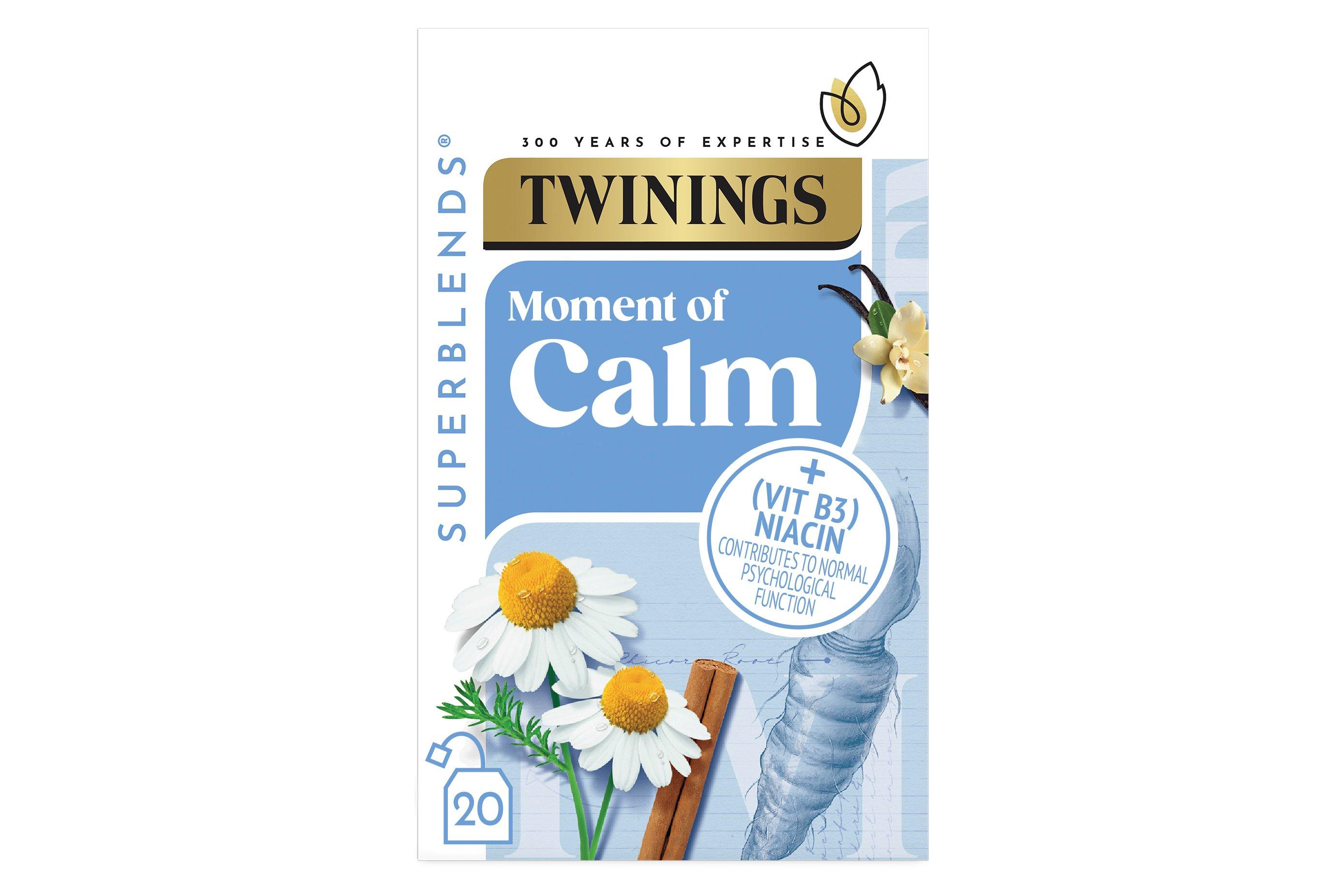 Twinings Superblends 'Moment of Calm' Enveloped Tea Bags 1x4x20