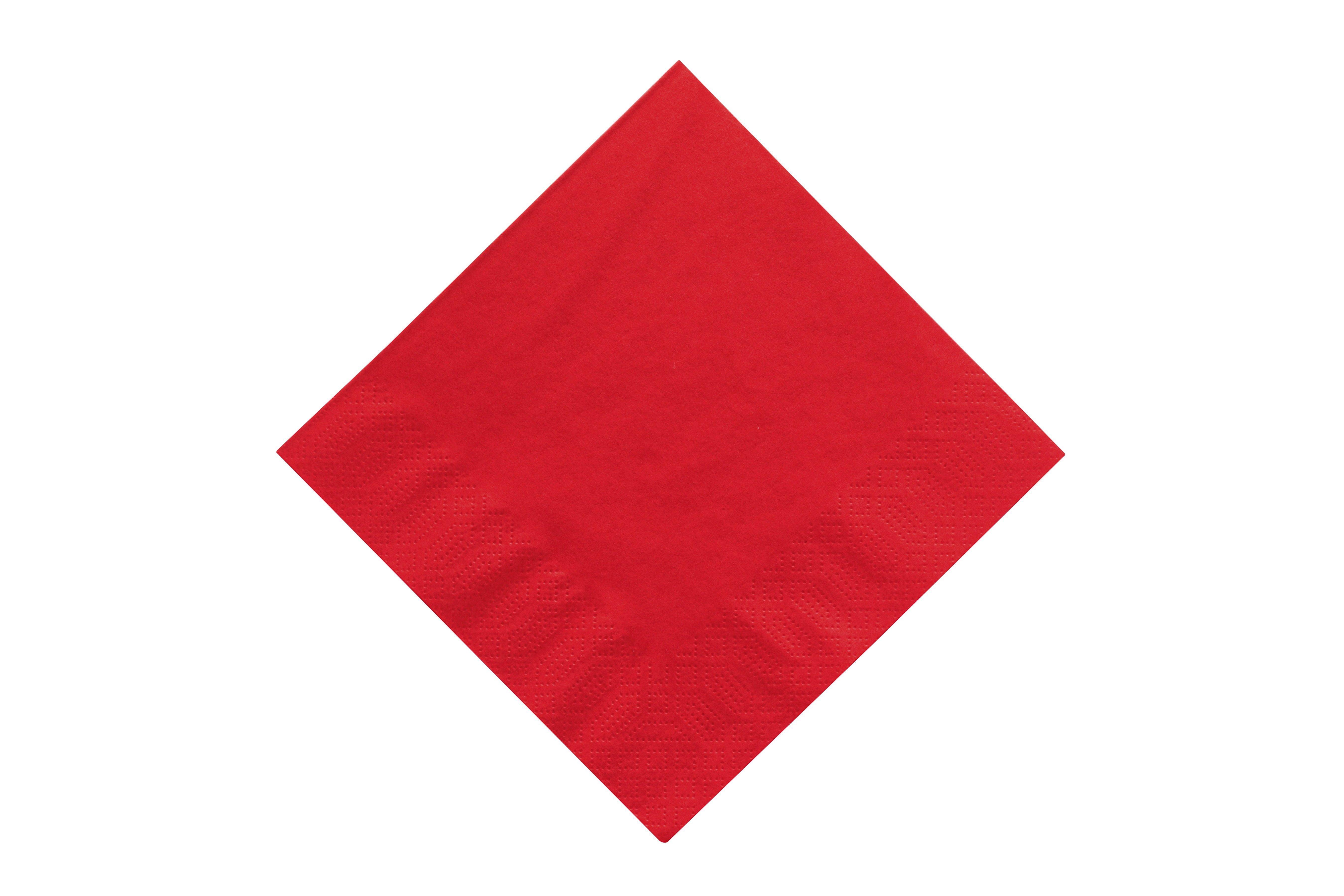 Sysco Classic Napkin 2Ply 32cm Red 3x200