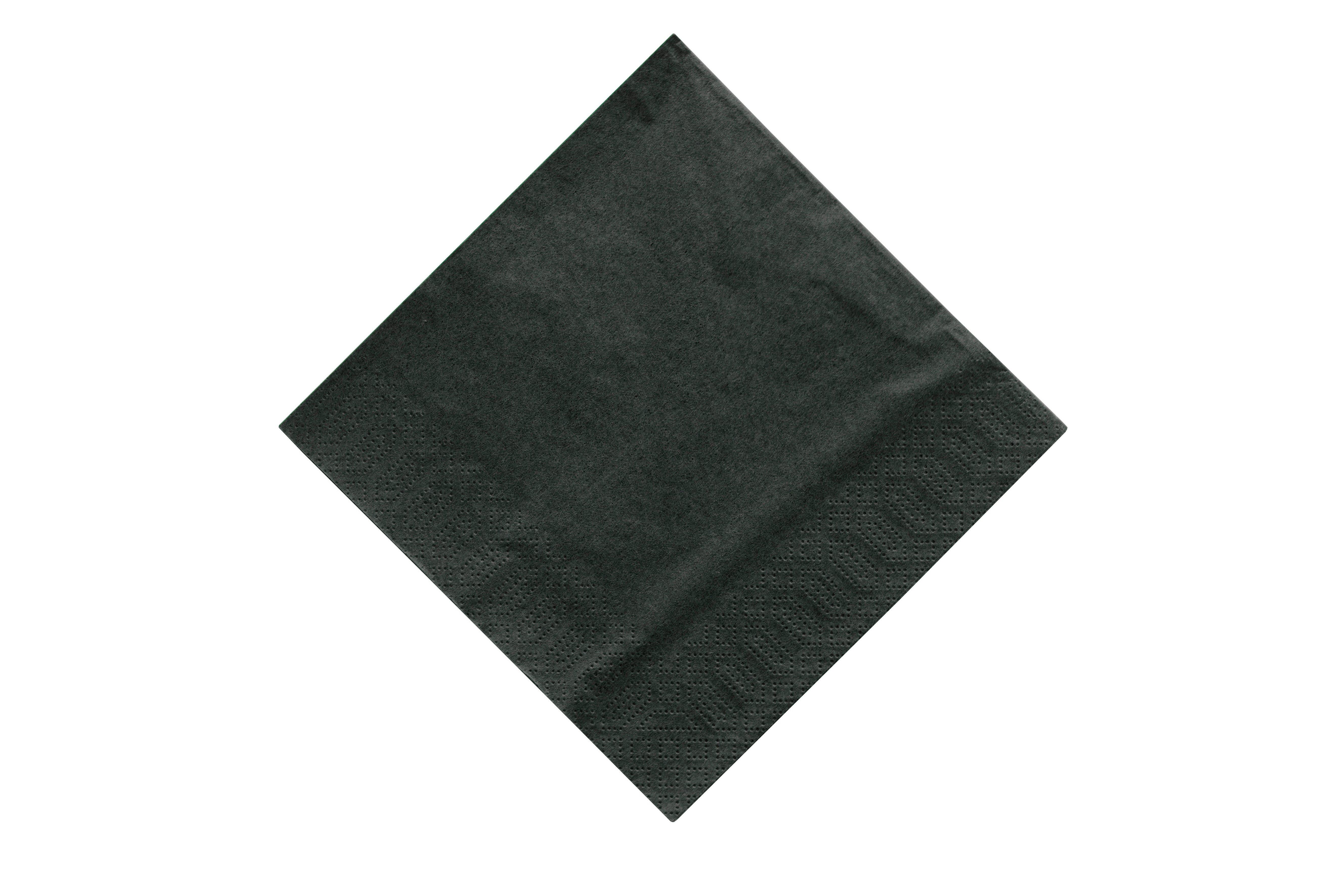 Sysco Classic Napkin 2Ply 40cm Black 6x100