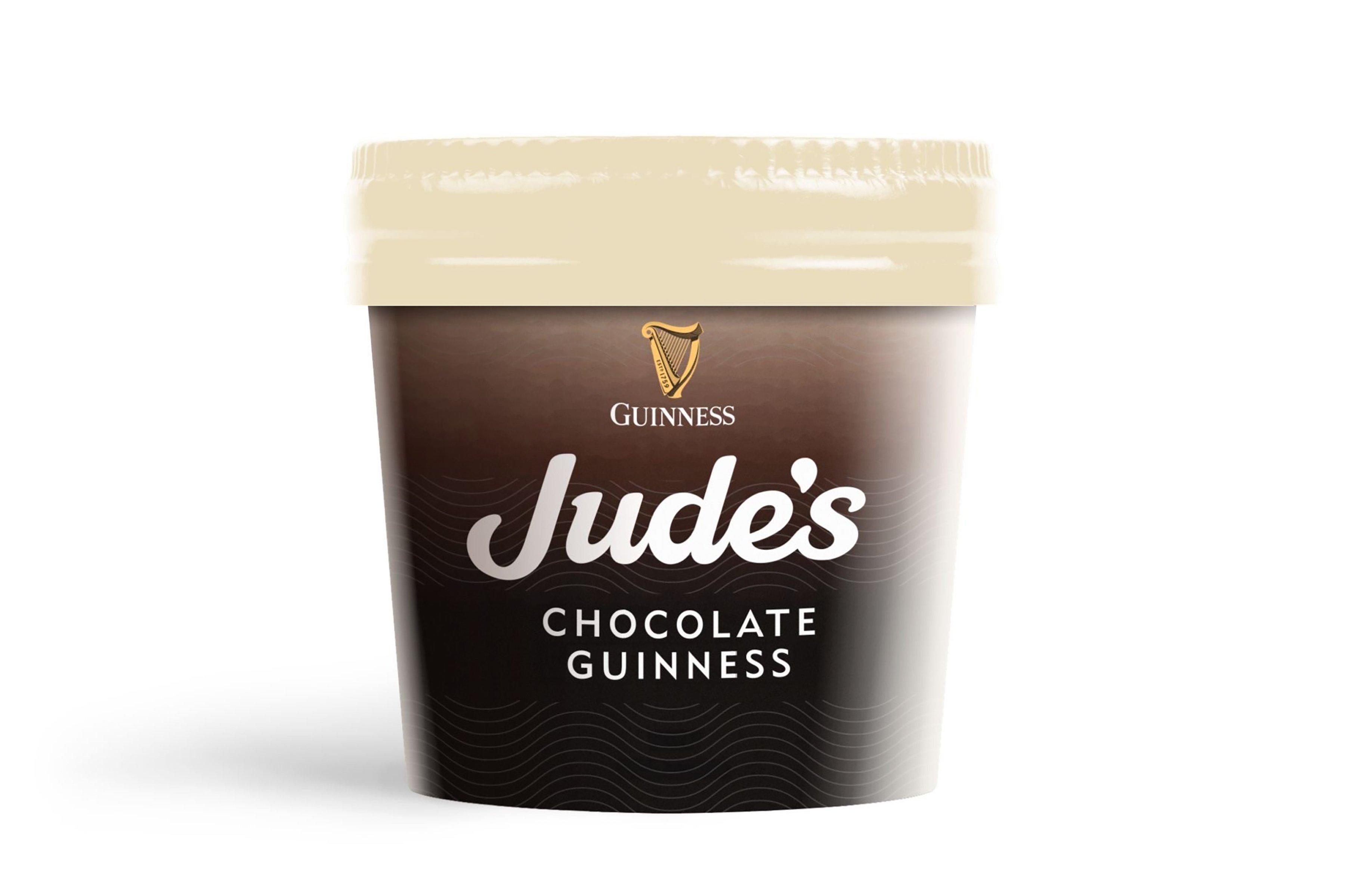 Jude's Chocolate Guinness Ice Cream tub