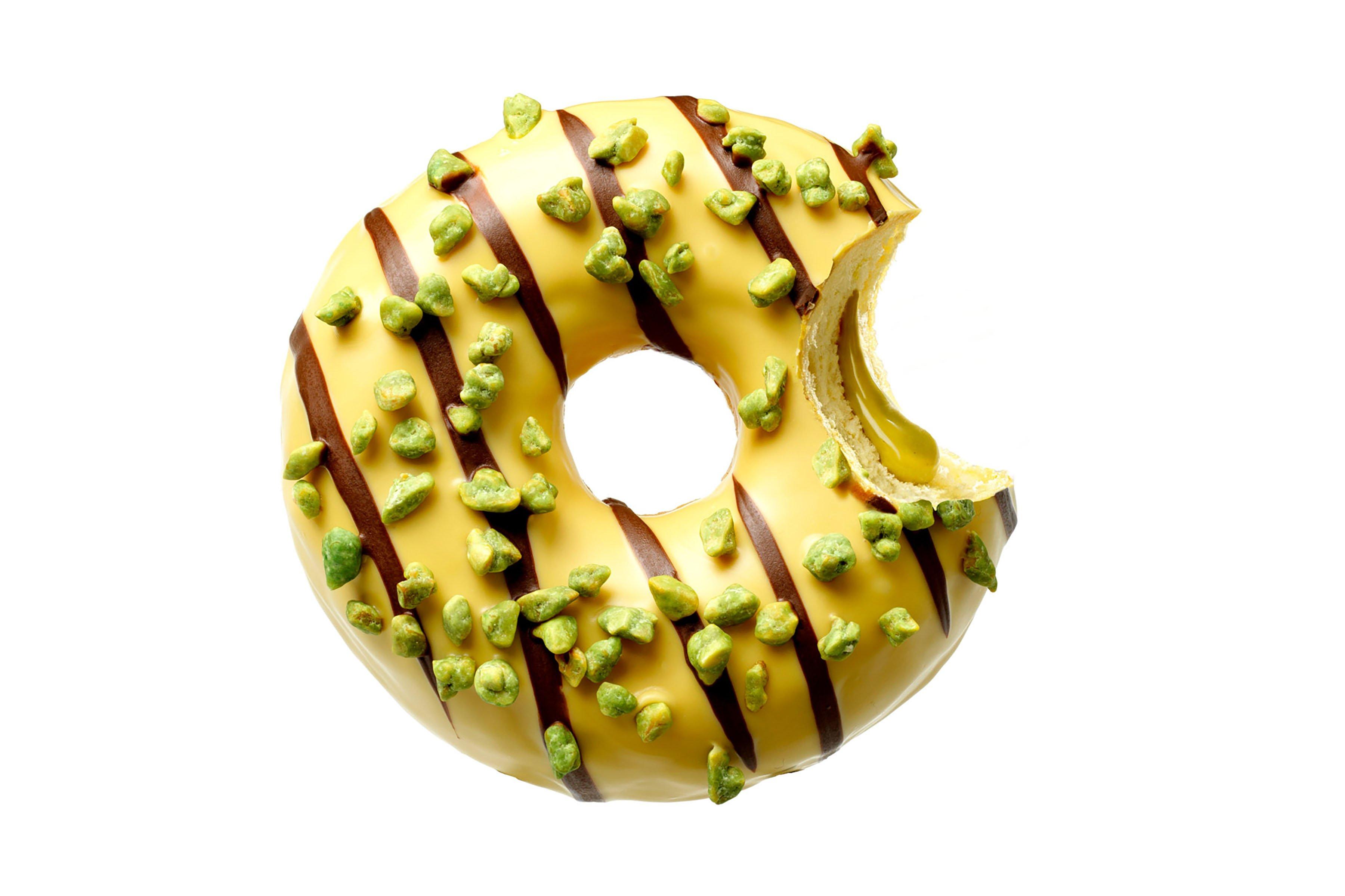 Donut Worry Be Happy Donut Mucho Pistachio