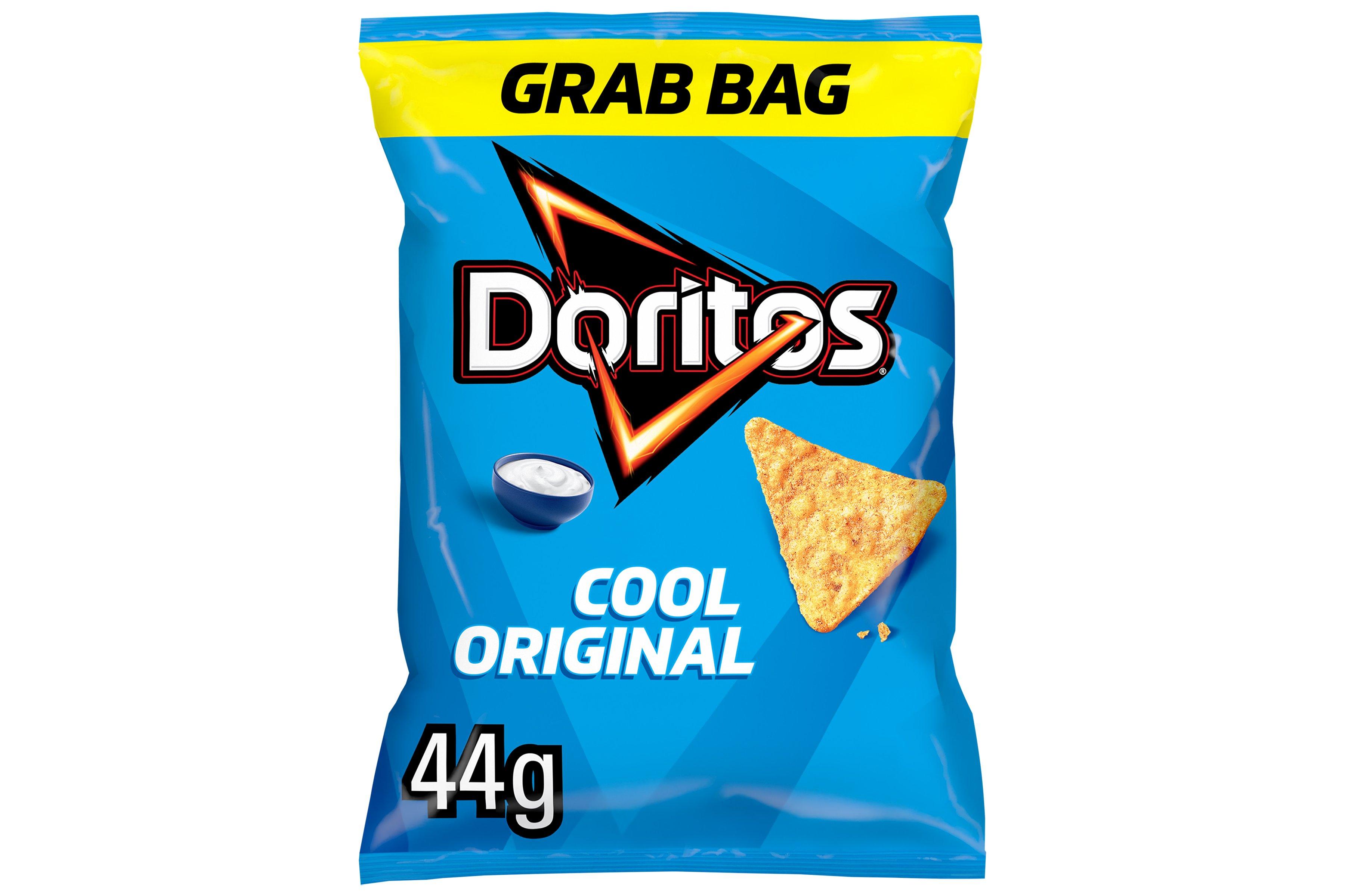 Doritos Cool Original Tortilla Chips Crisps Grab Bag 44g