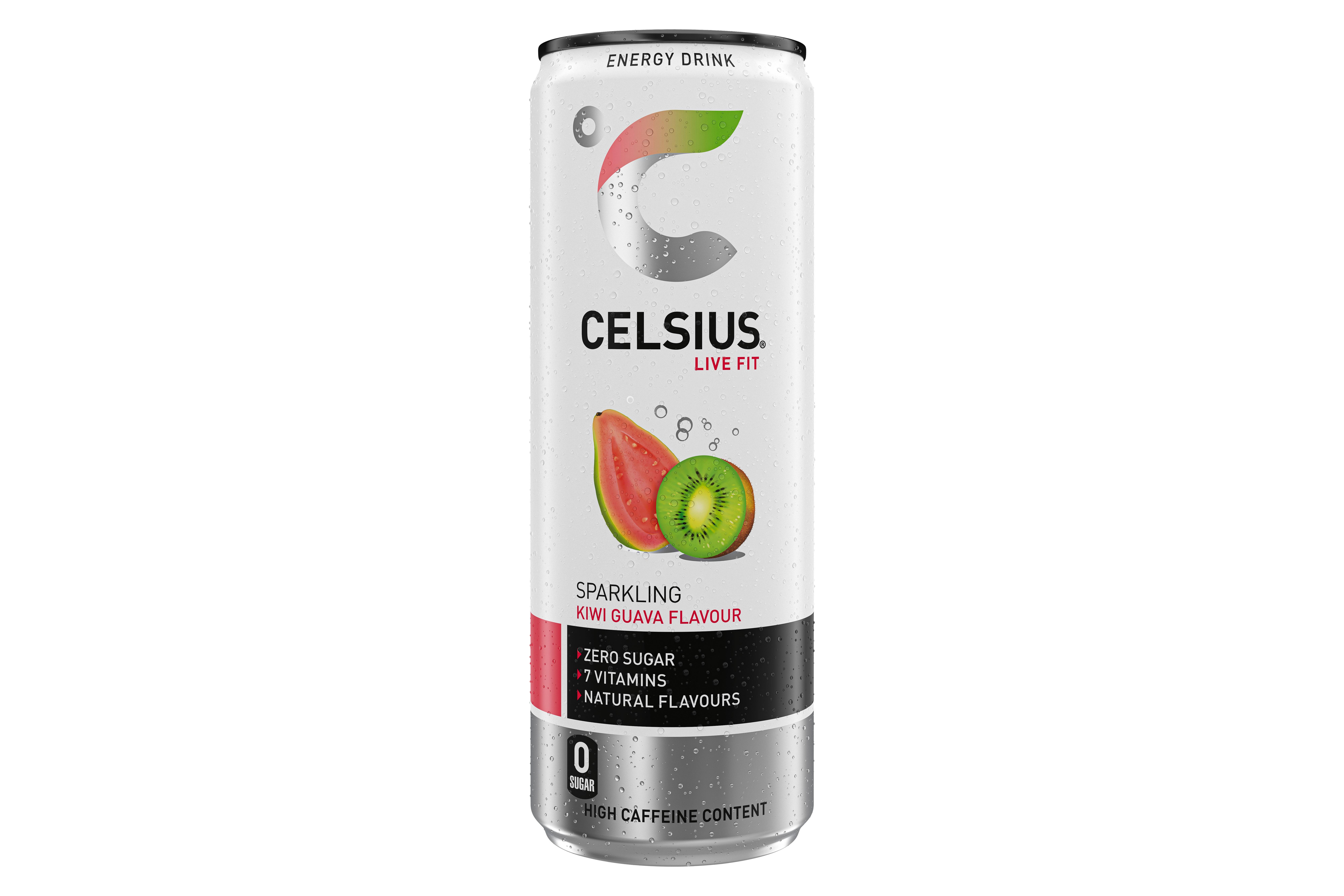 Celsius Sparkling Kiwi Guava 355ml