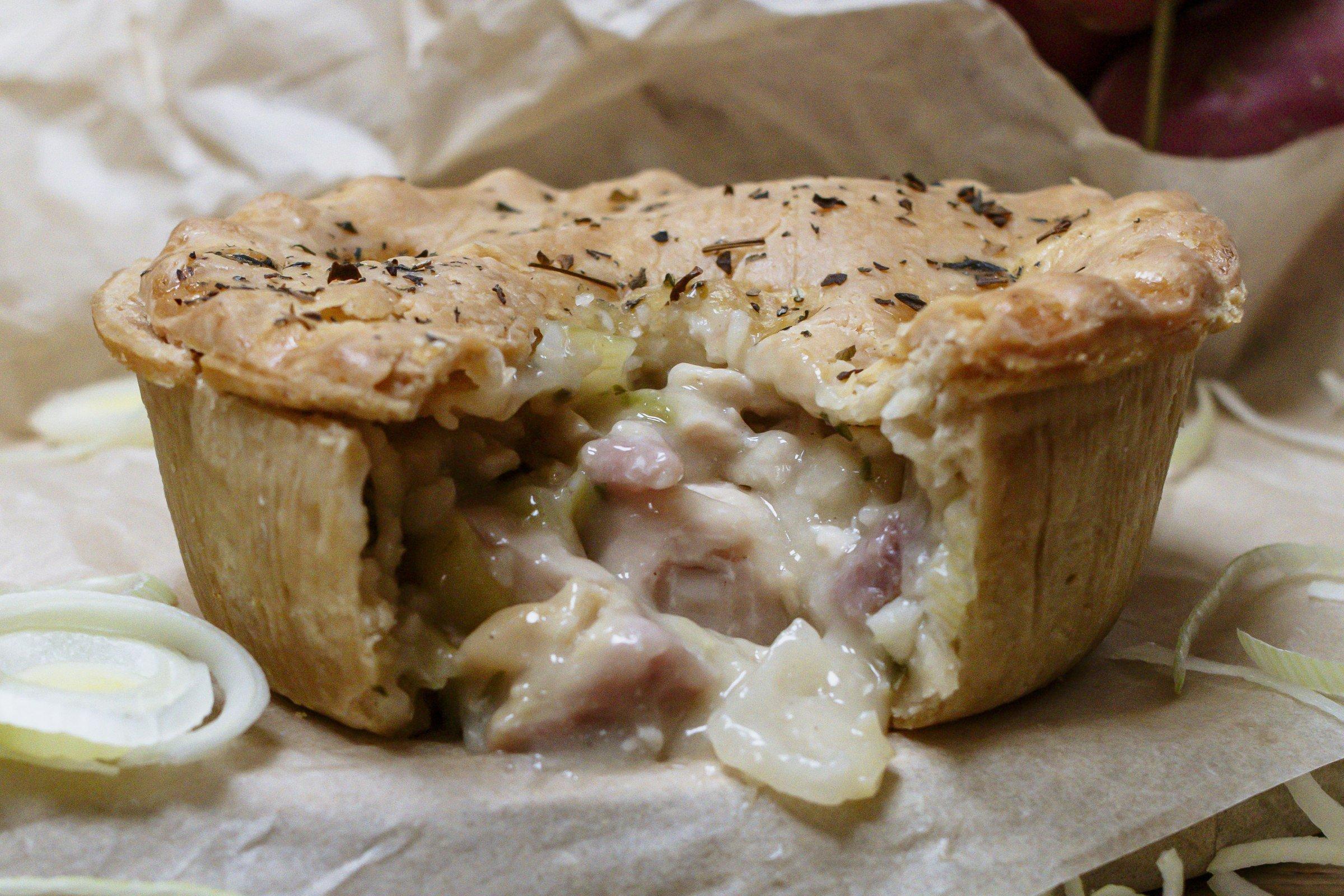 Phat GF Chicken HamHock&Leek Pie 12x240g