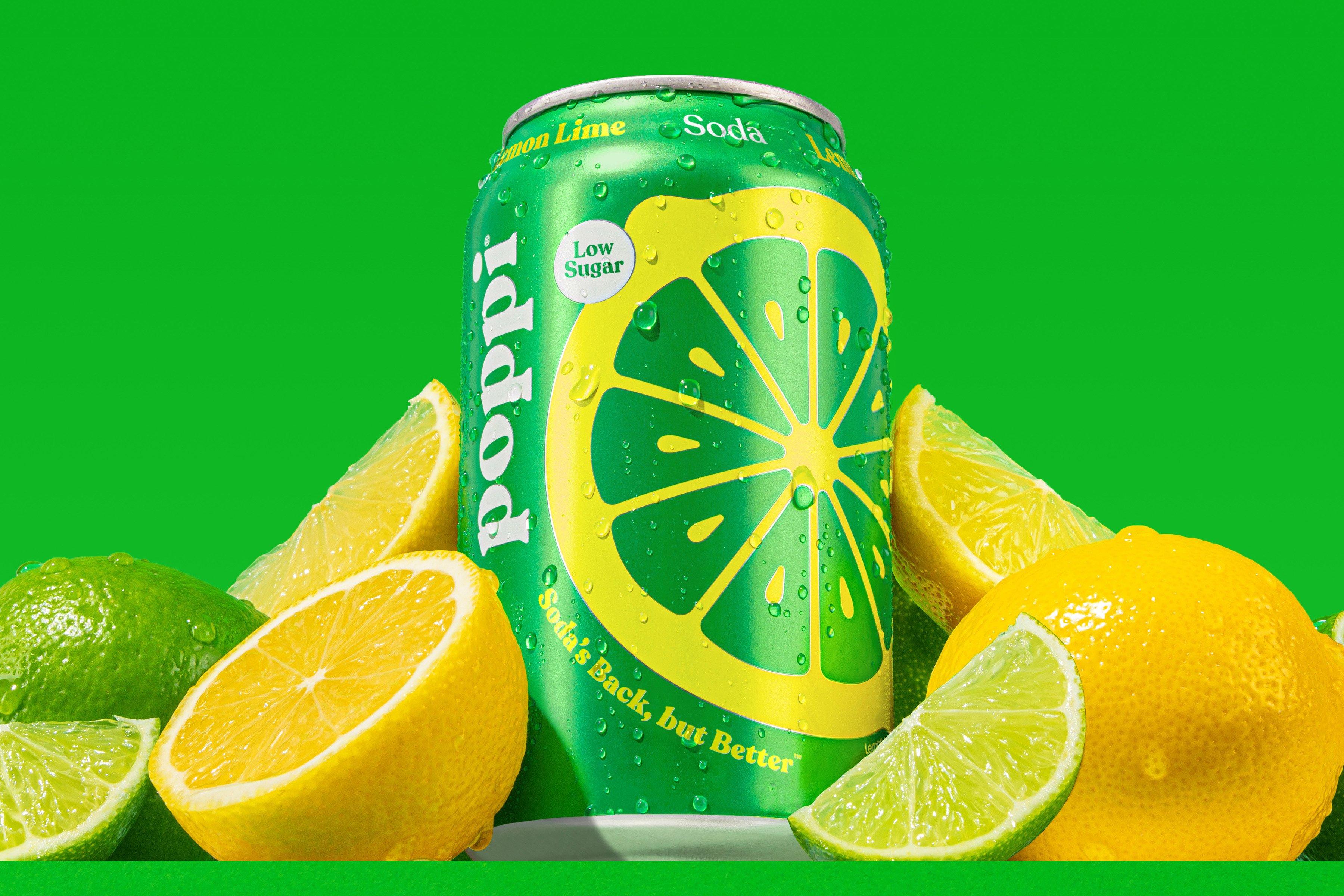 Poppi Lemon And Lime            24x330ml