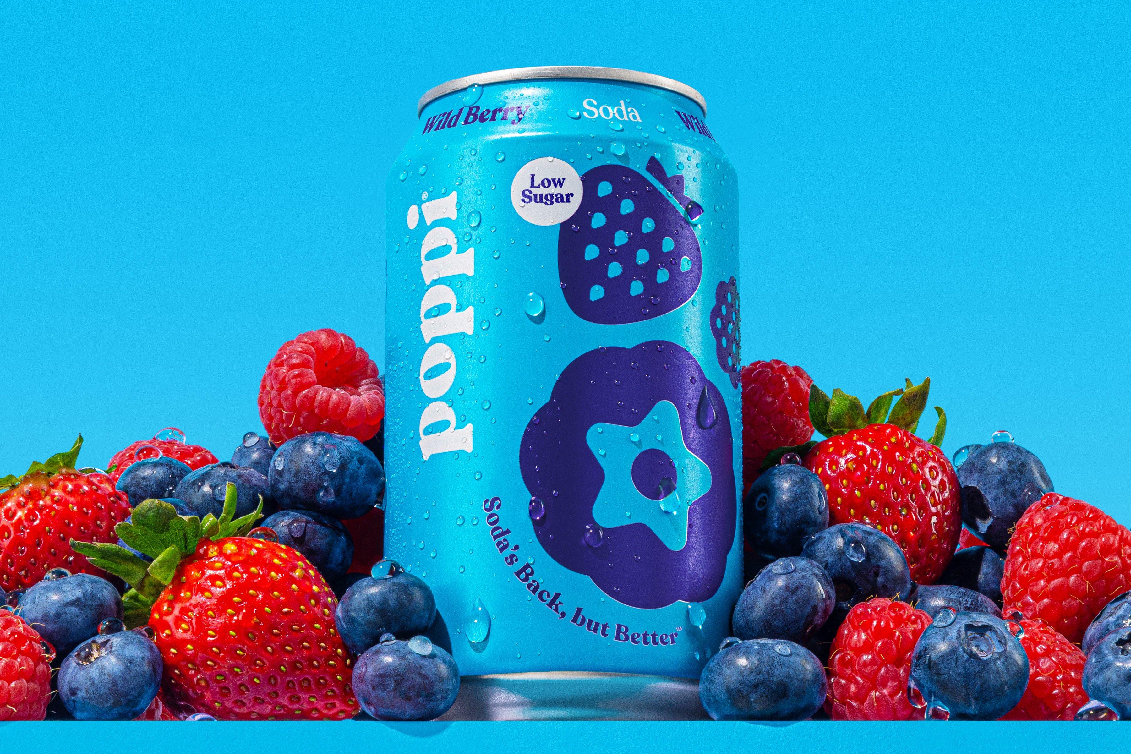 Poppi Wild Berry               24x330ml