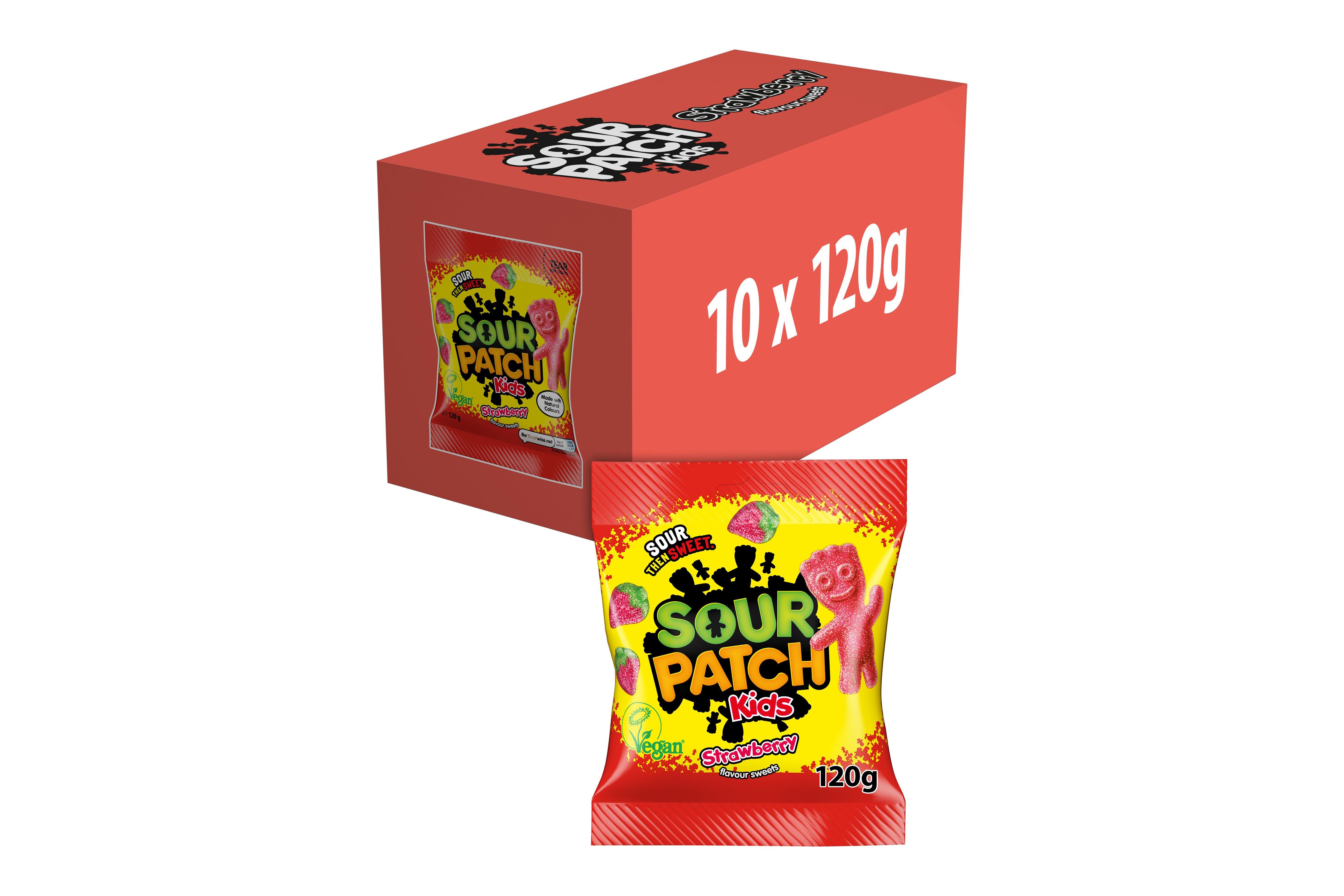 Maynards Sour Patch Kids Strawberry Sweets Bag 120g